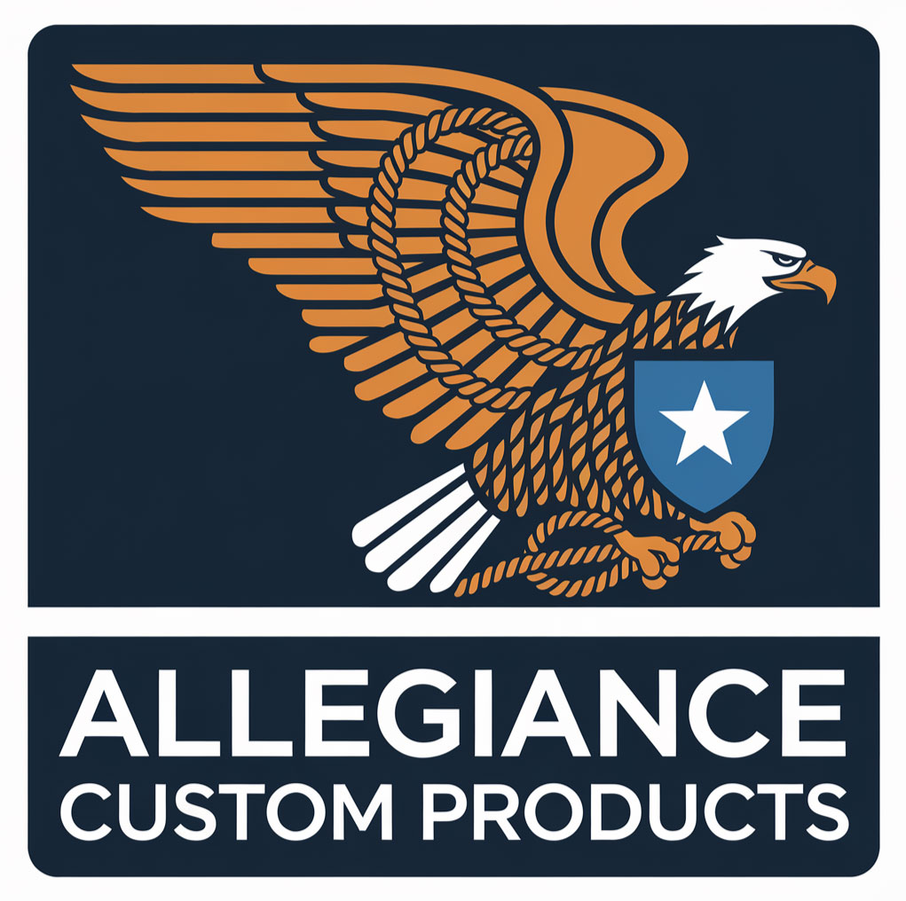 Logo Design by DesignVerse777 for Allegiance Custom Products | Design #34605838
