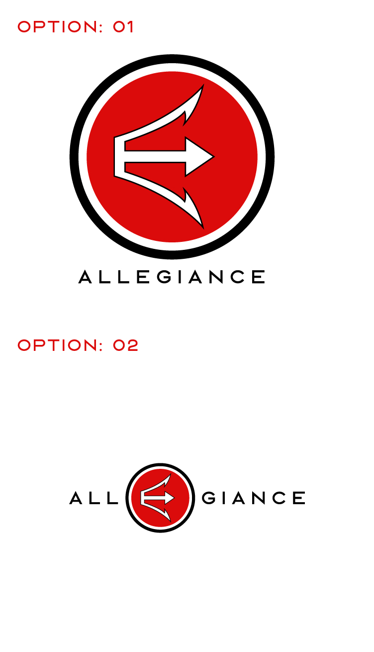 Logo Design by Tube light for Allegiance Custom Products | Design #34619945