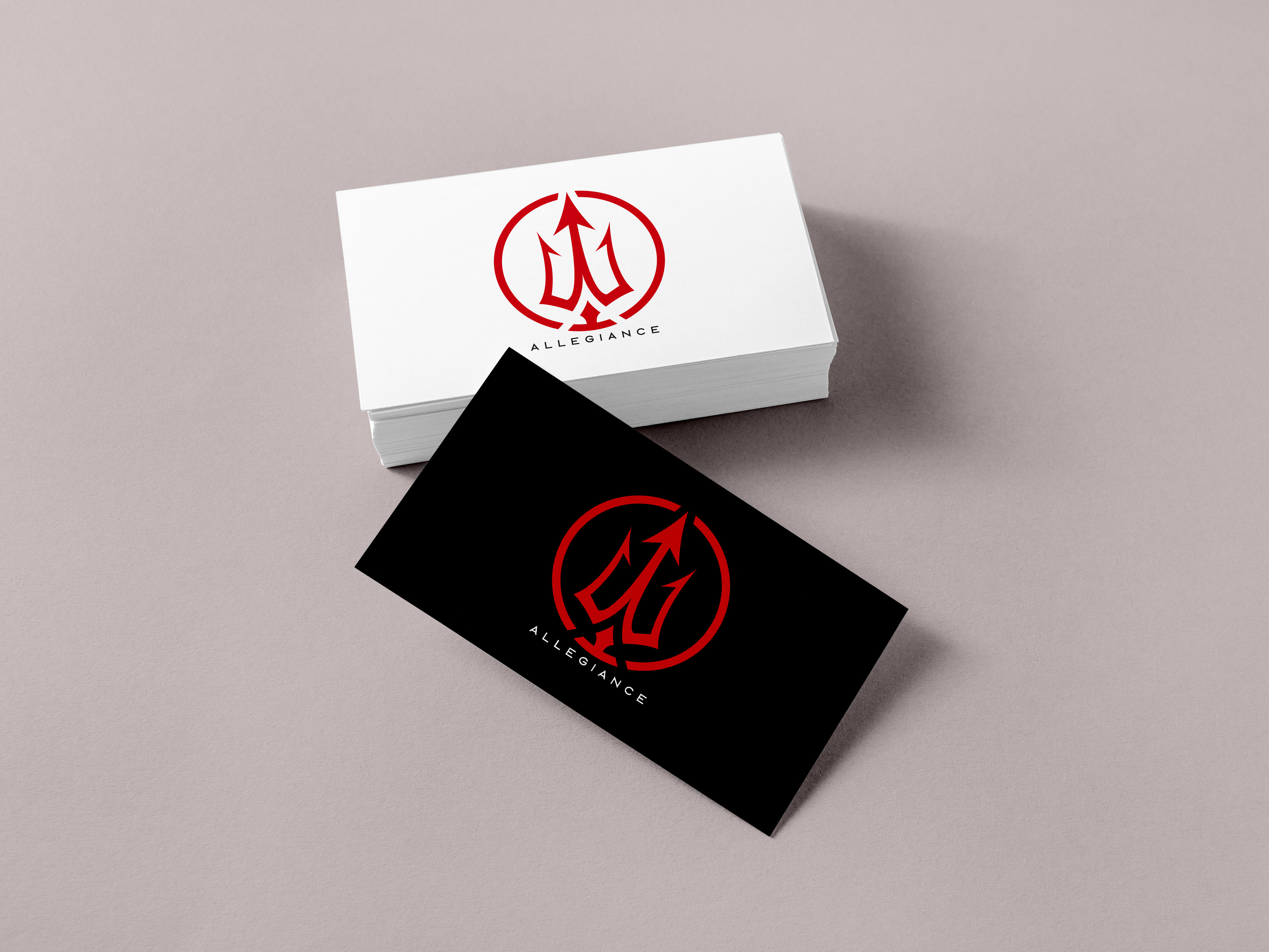 Logo Design by Tube light for Allegiance Custom Products | Design #34631080