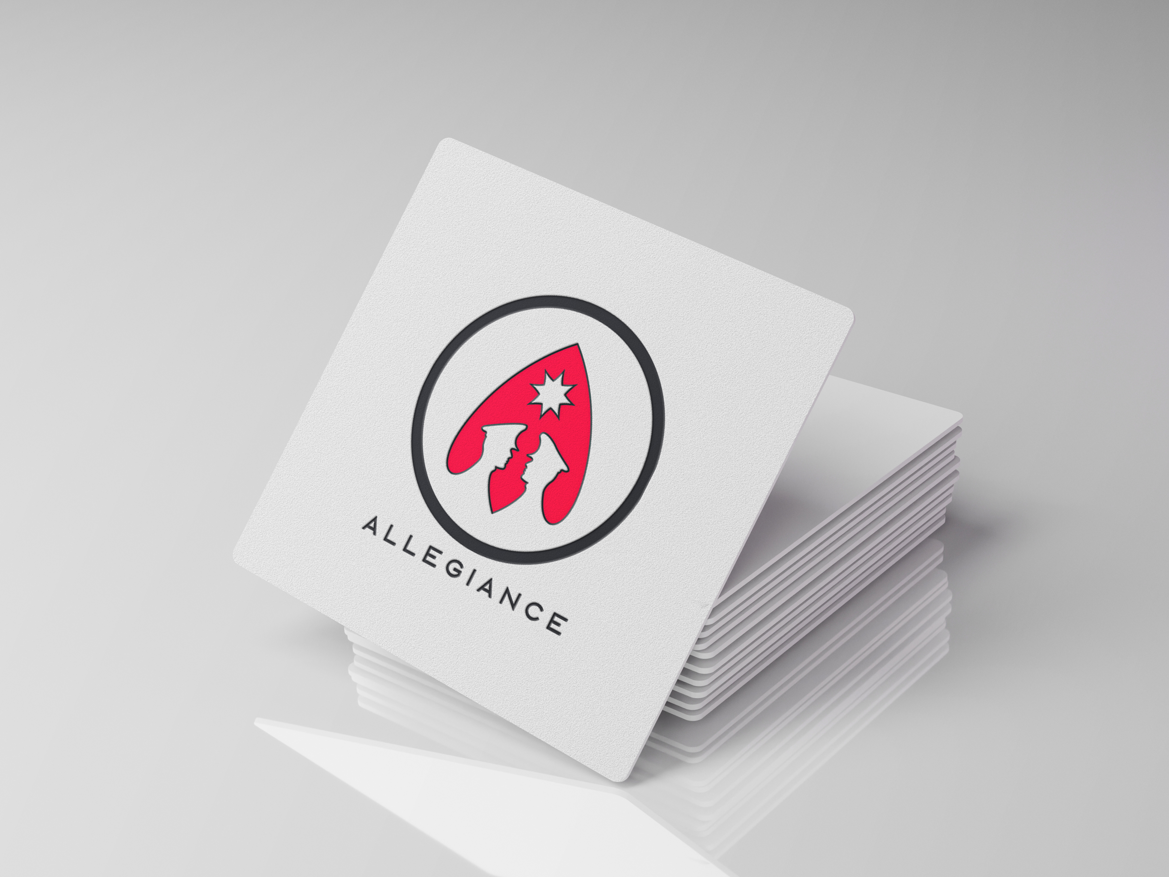 Logo Design by Tube light for Allegiance Custom Products | Design #34638295
