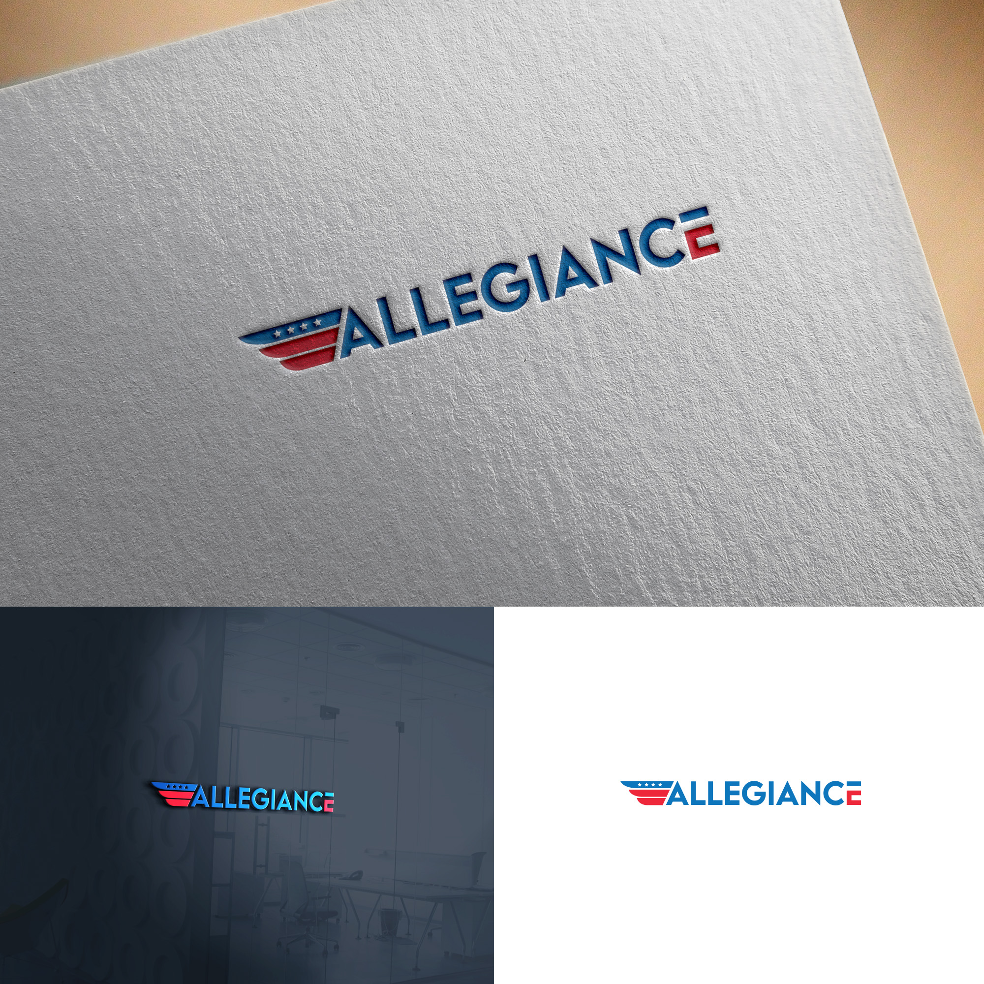 Logo Design by UTlogo for Allegiance Custom Products | Design #34606147