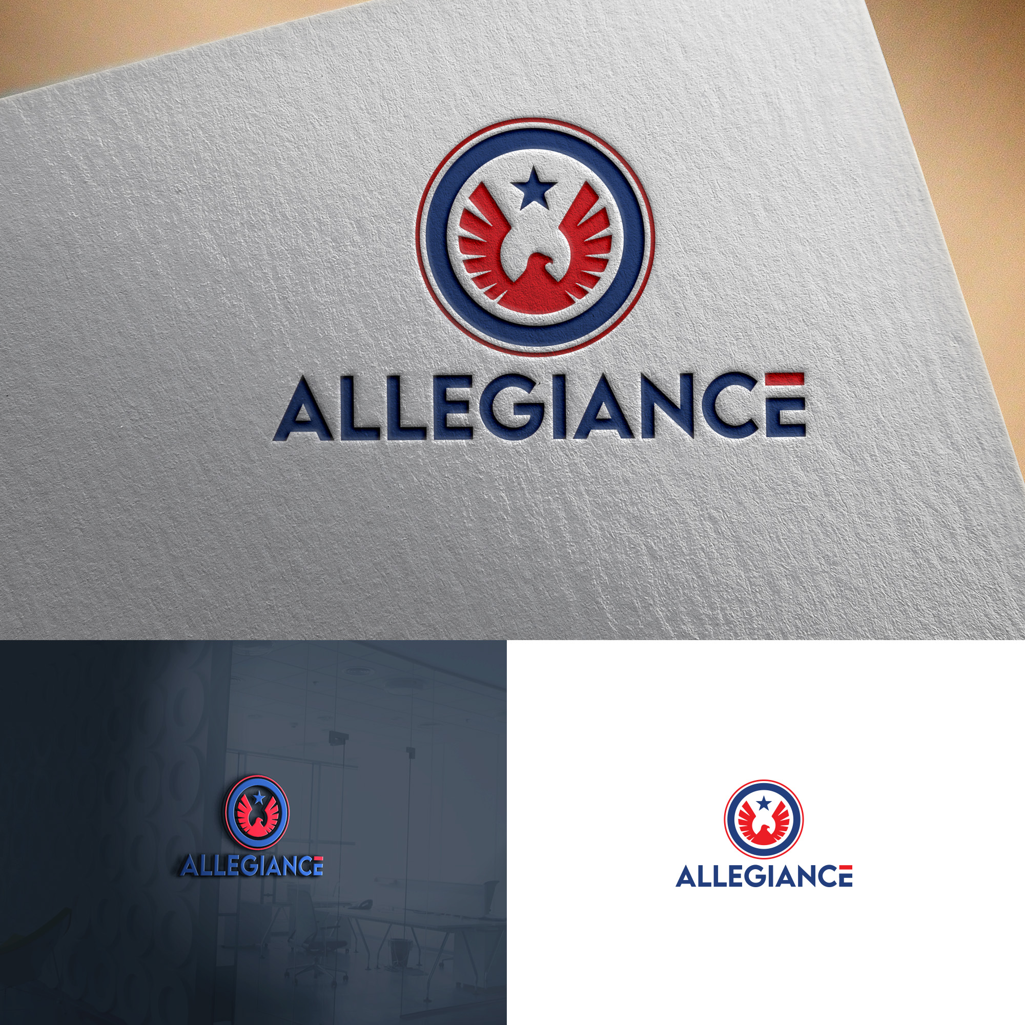 Logo Design by UTlogo for Allegiance Custom Products | Design #34606452