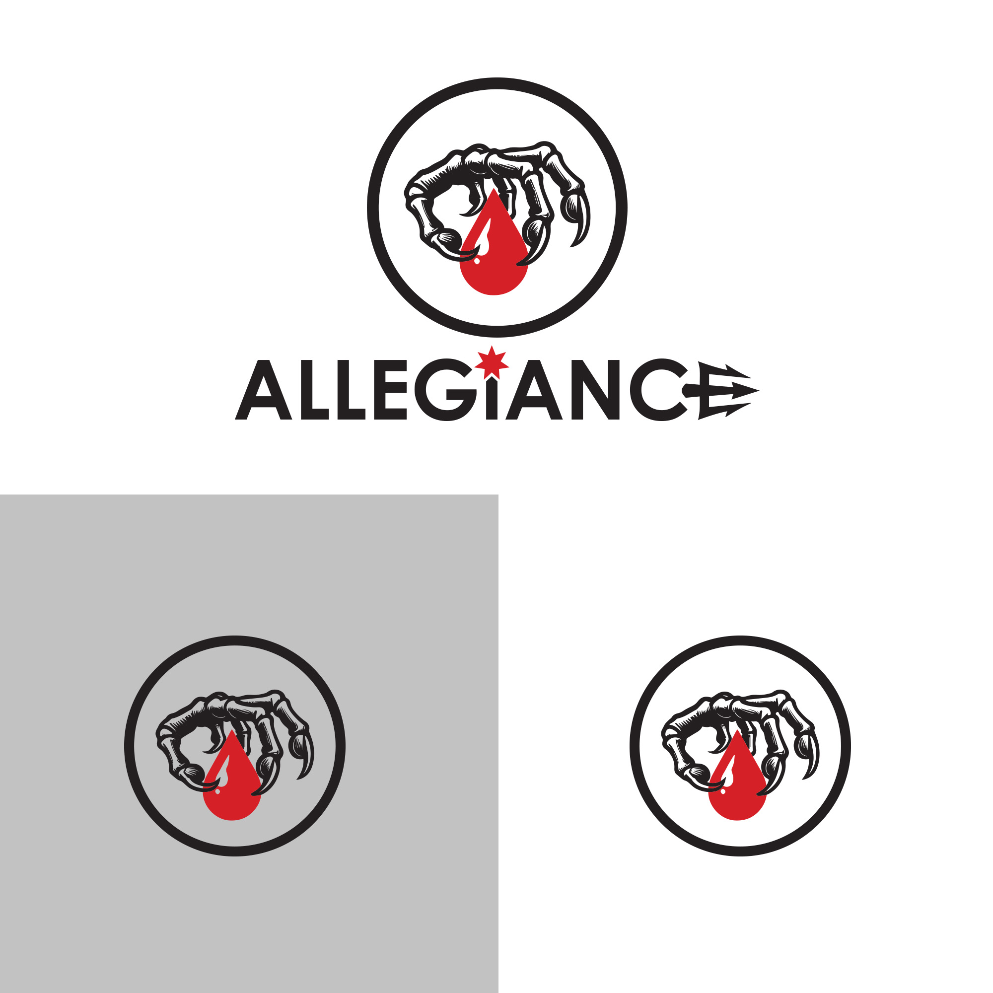 Logo Design by UTlogo for Allegiance Custom Products | Design #34615323