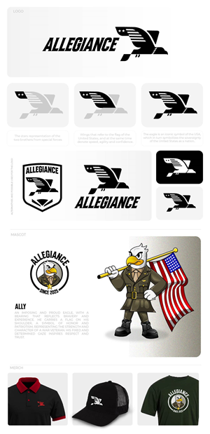 Diseño de Logo por LuisParra19 para Allegiance Custom Products | Diseño: #34607533