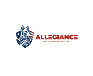 Logo Design by Limonero DG for Allegiance Custom Products | Design: #34609951