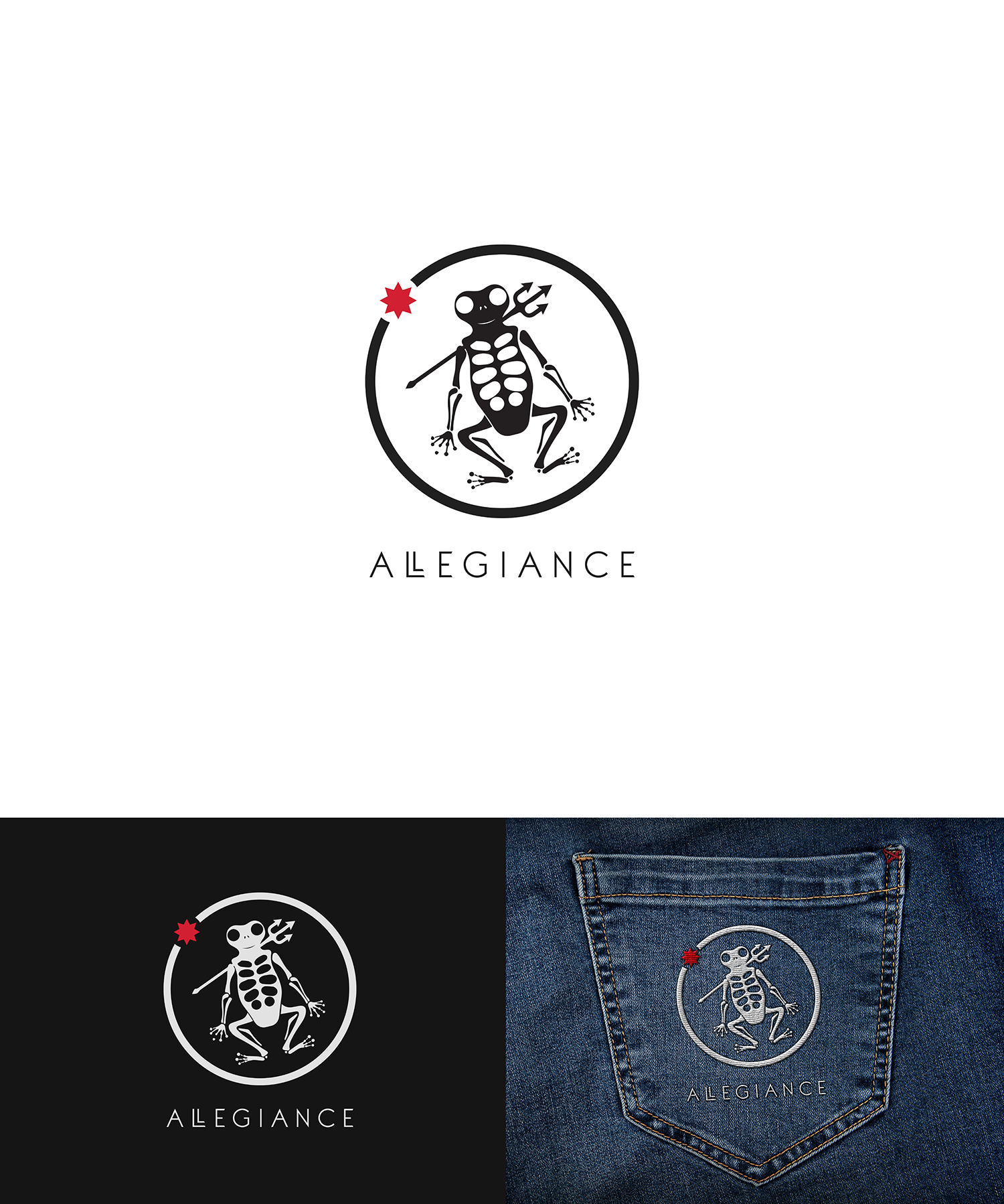 Logo Design by COLOURS BRANDING for Allegiance Custom Products | Design #34616570