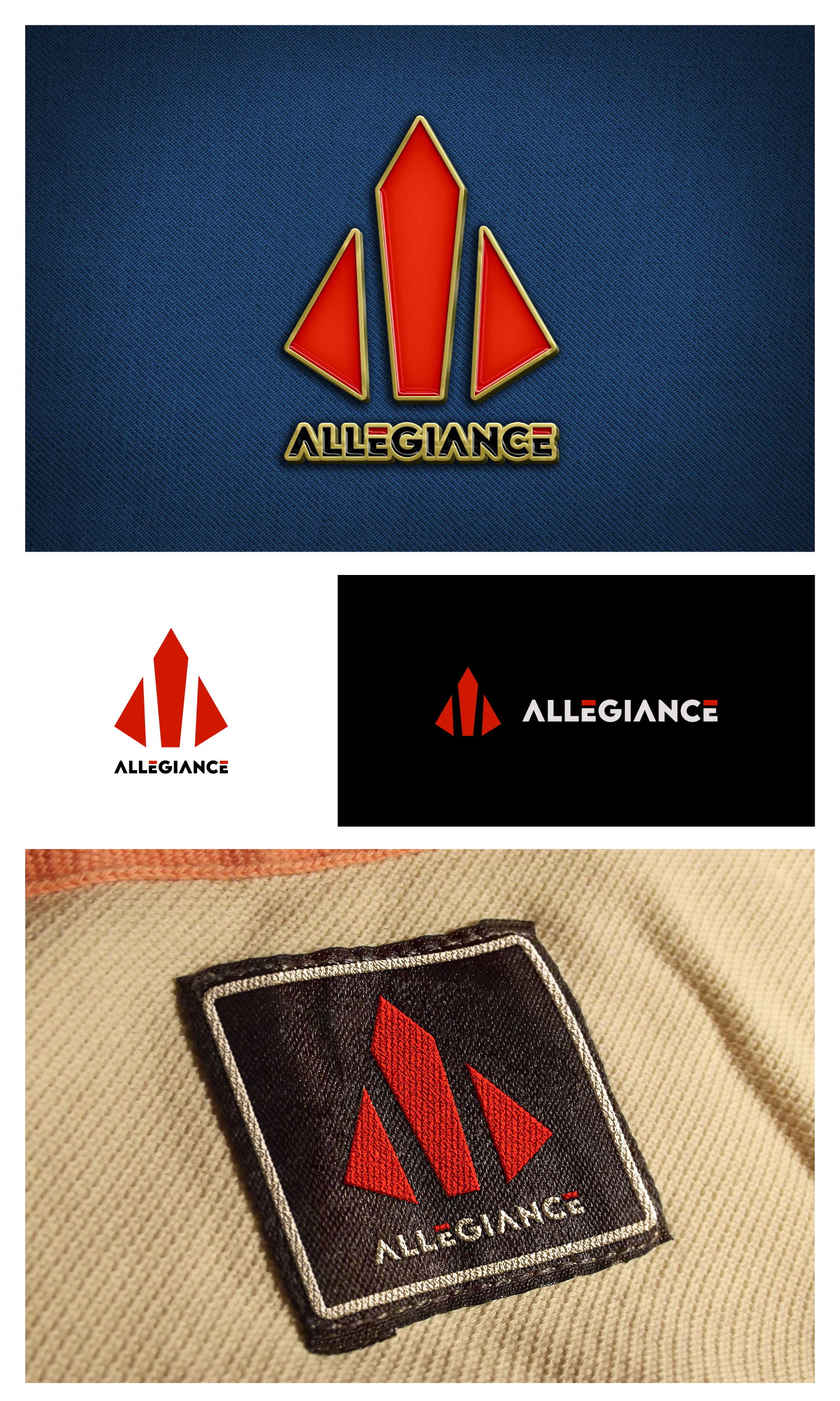 Logo Design by Joseph Kianz for Allegiance Custom Products | Design #34640099