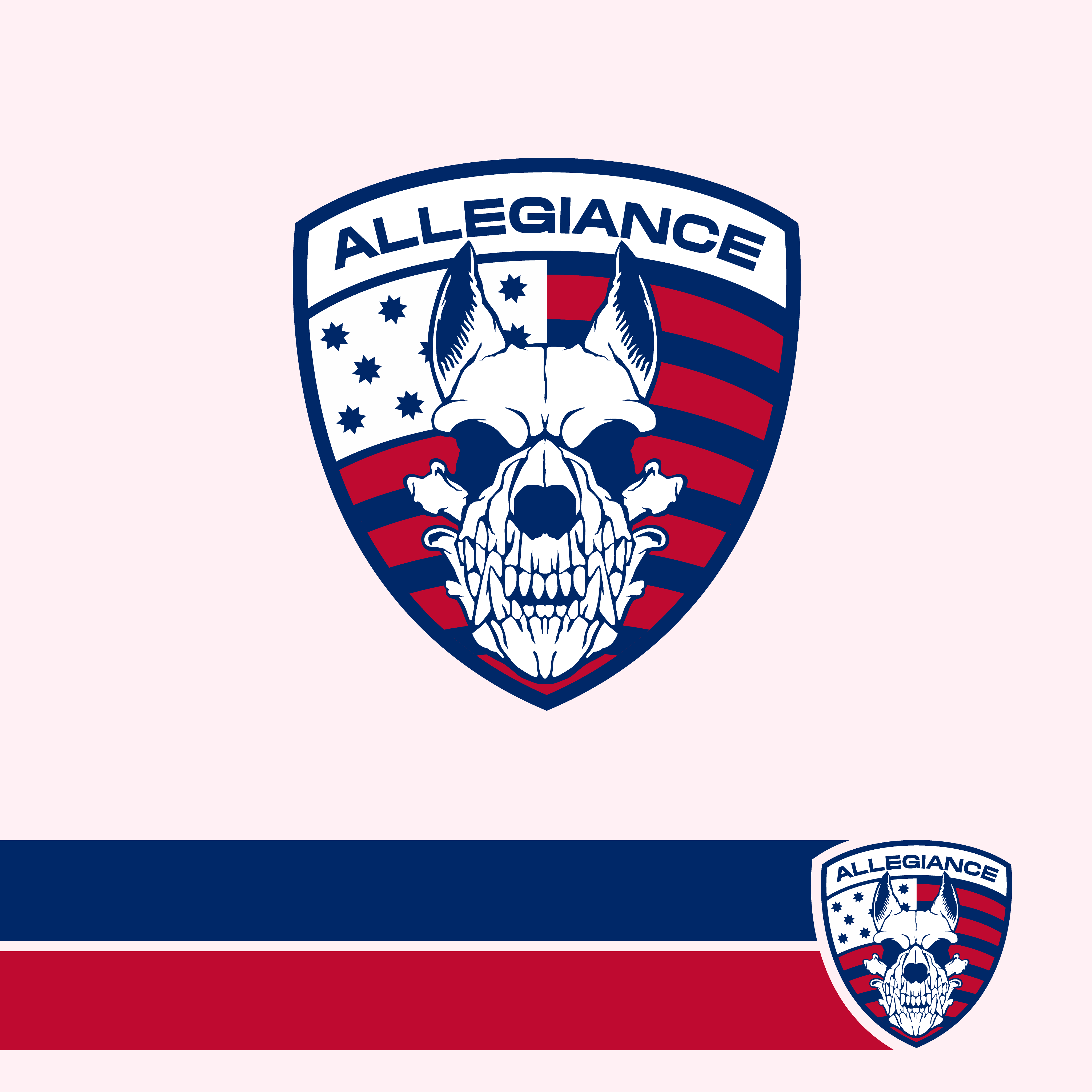 Logo Design by Mr Jode for Allegiance Custom Products | Design #34609581