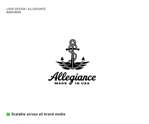 Logo Design by Deo R Ignatius for Allegiance Custom Products | Design: #34606245