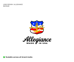 Logo Design by Deo R Ignatius for Allegiance Custom Products | Design: #34607906