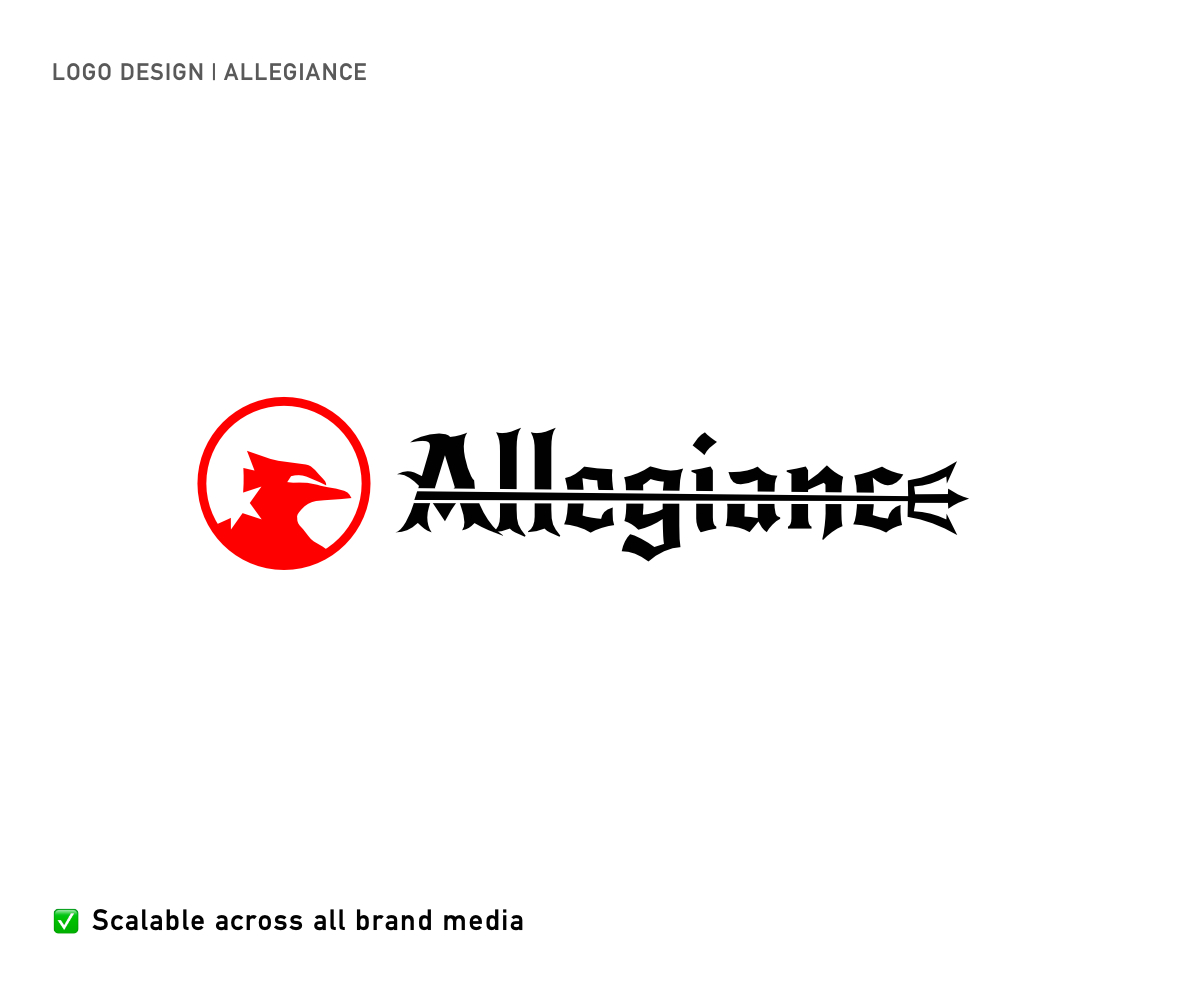 Logo Design by Deo R Ignatius for Allegiance Custom Products | Design #34628109
