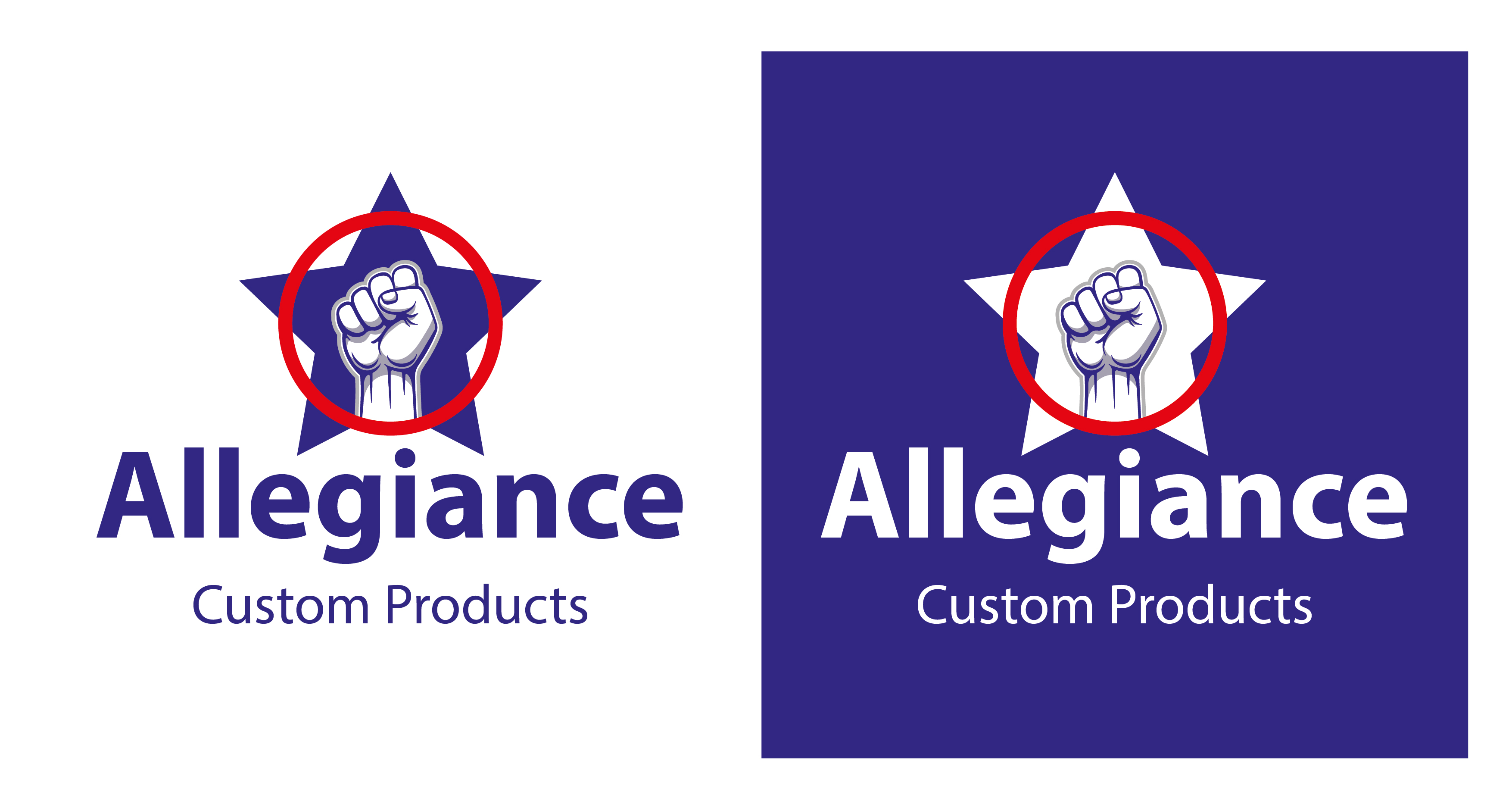 Logo Design by Rodrigo Moreno for Allegiance Custom Products | Design #34606339