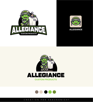 Diseño de Logo por Sakuranight para Allegiance Custom Products | Diseño: #34607266