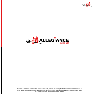Logo Design by Kamal Mangache for Allegiance Custom Products | Design: #34640578