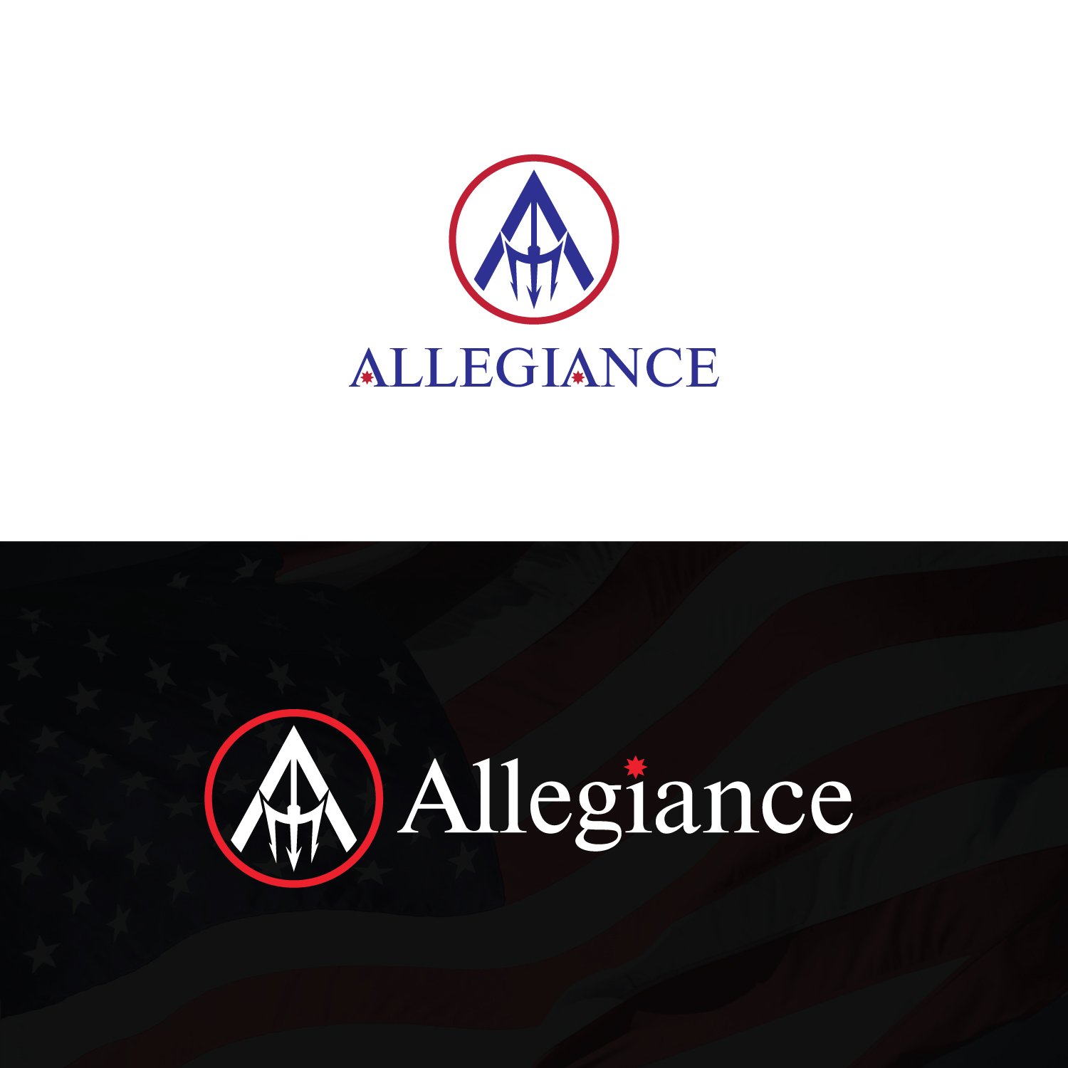 Logo Design by EnaGraph for Allegiance Custom Products | Design #34640270