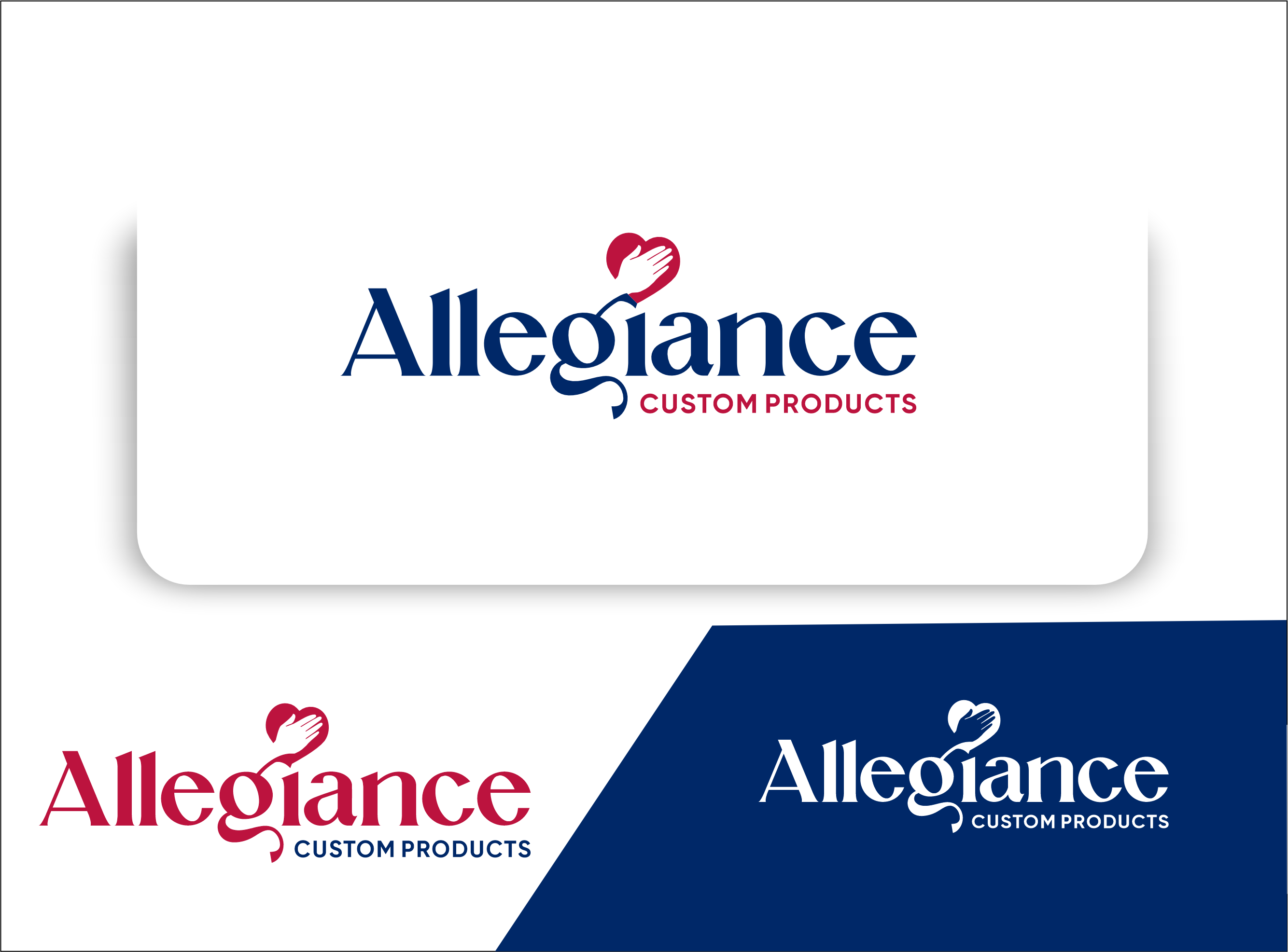 Logo Design by Udaya G for Allegiance Custom Products | Design #34604066
