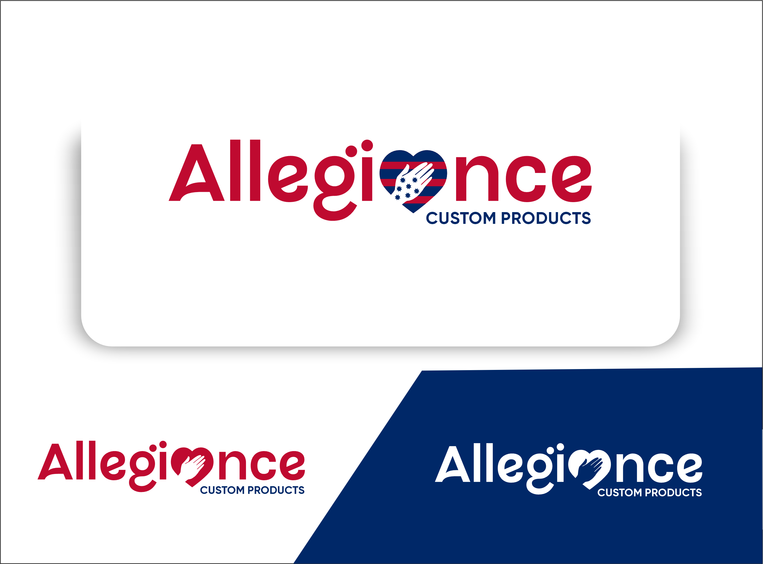 Logo Design by Udaya G for Allegiance Custom Products | Design #34604067