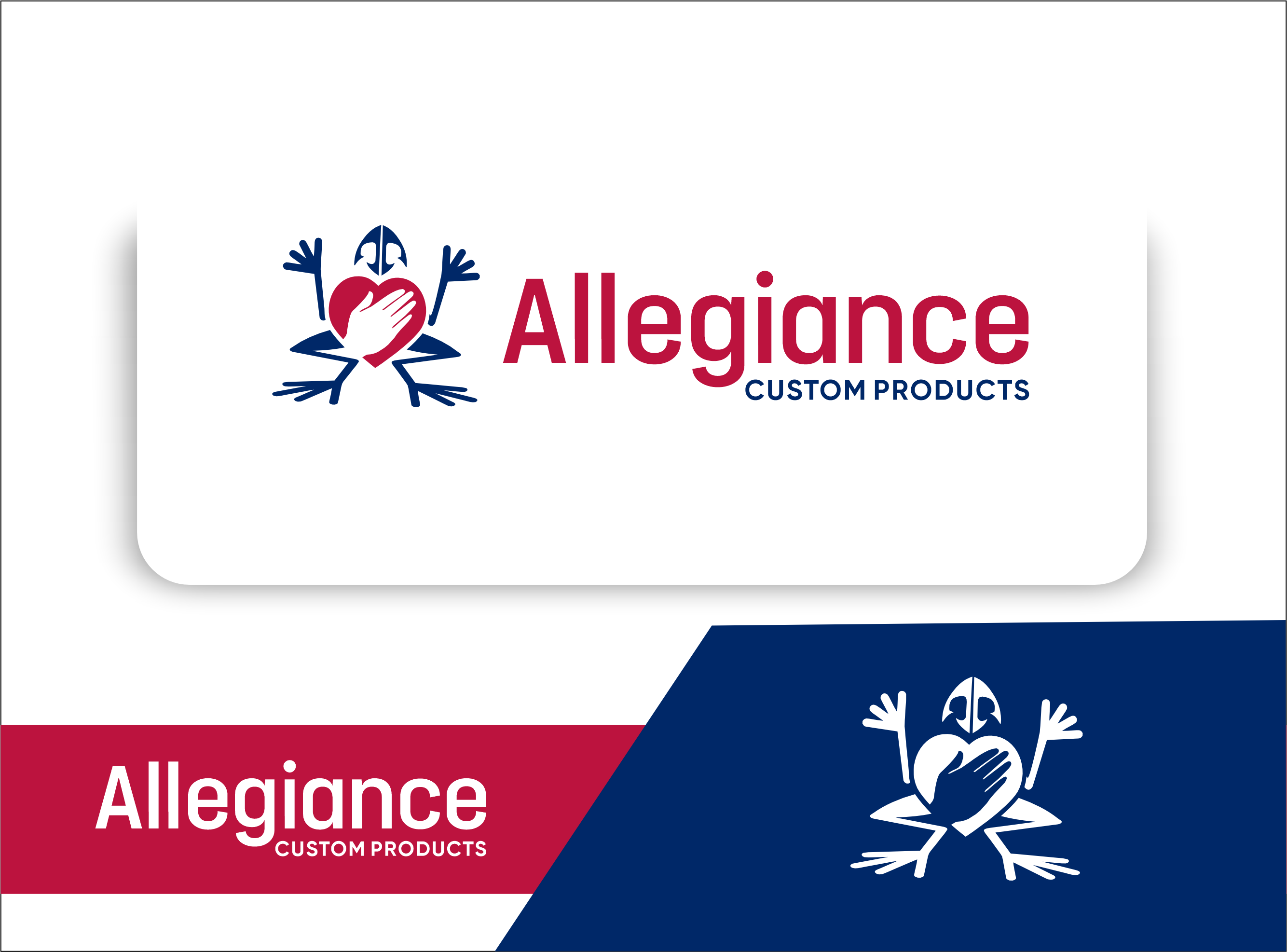 Logo Design by Udaya G for Allegiance Custom Products | Design #34604068