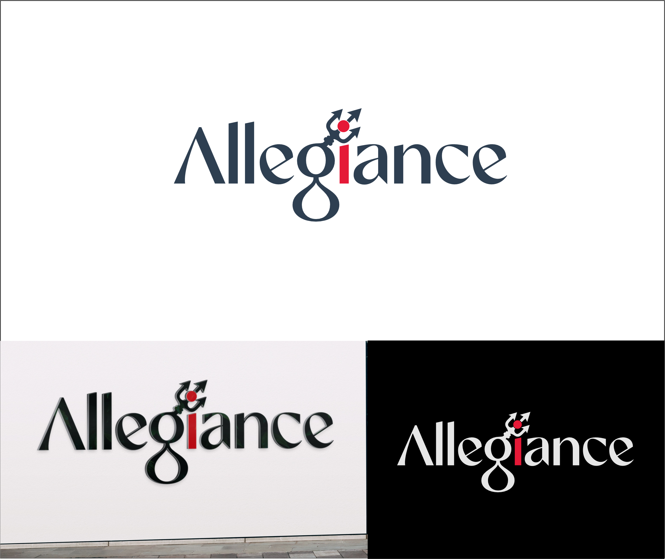 Logo Design by Udaya G for Allegiance Custom Products | Design #34635167