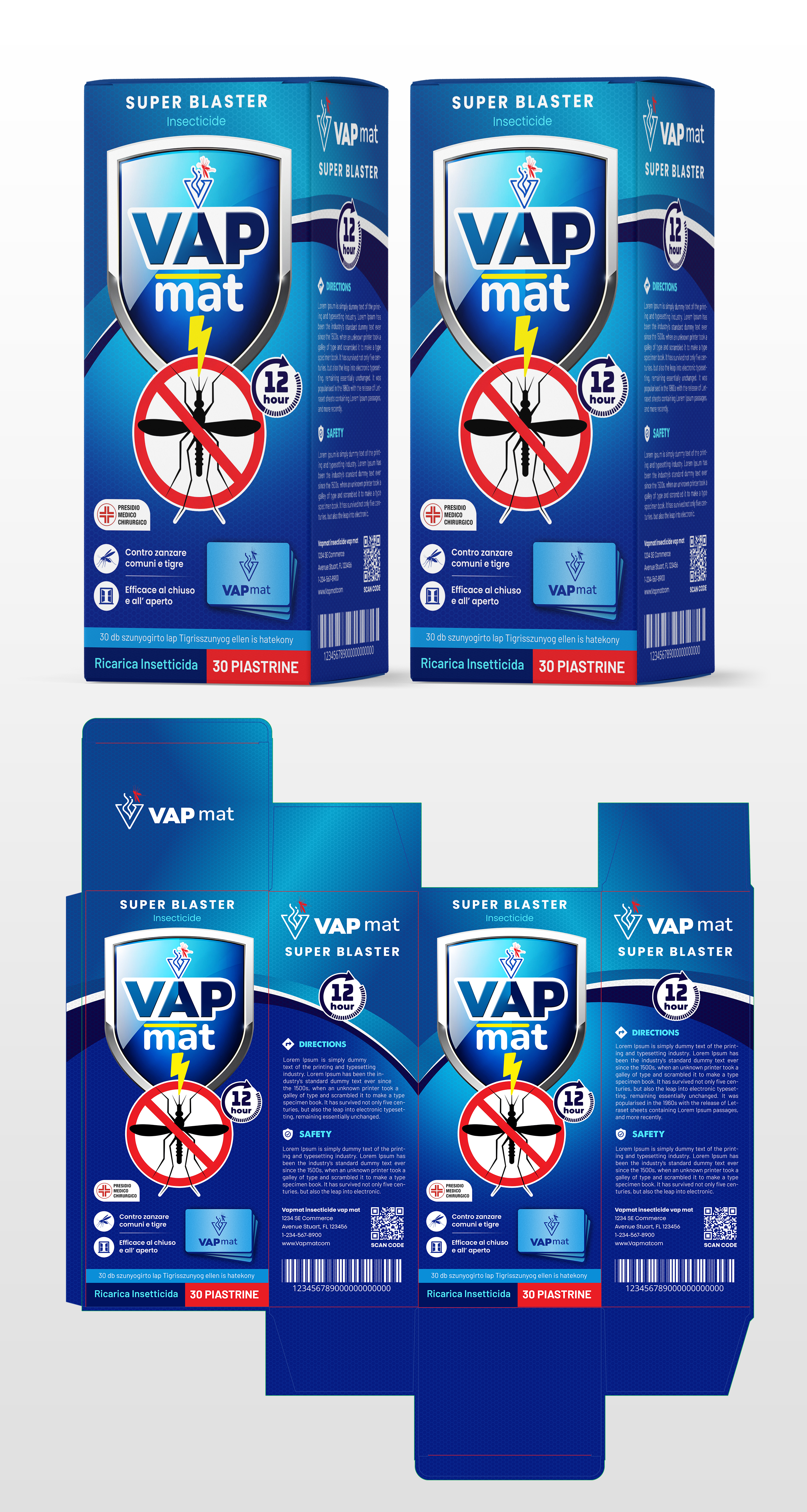 Packaging Design by SAI DESIGNS for VAP mat | Design #34630477