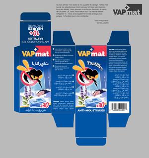Diseño de Empaque por Full-head para VAP mat | Diseño: #34648468