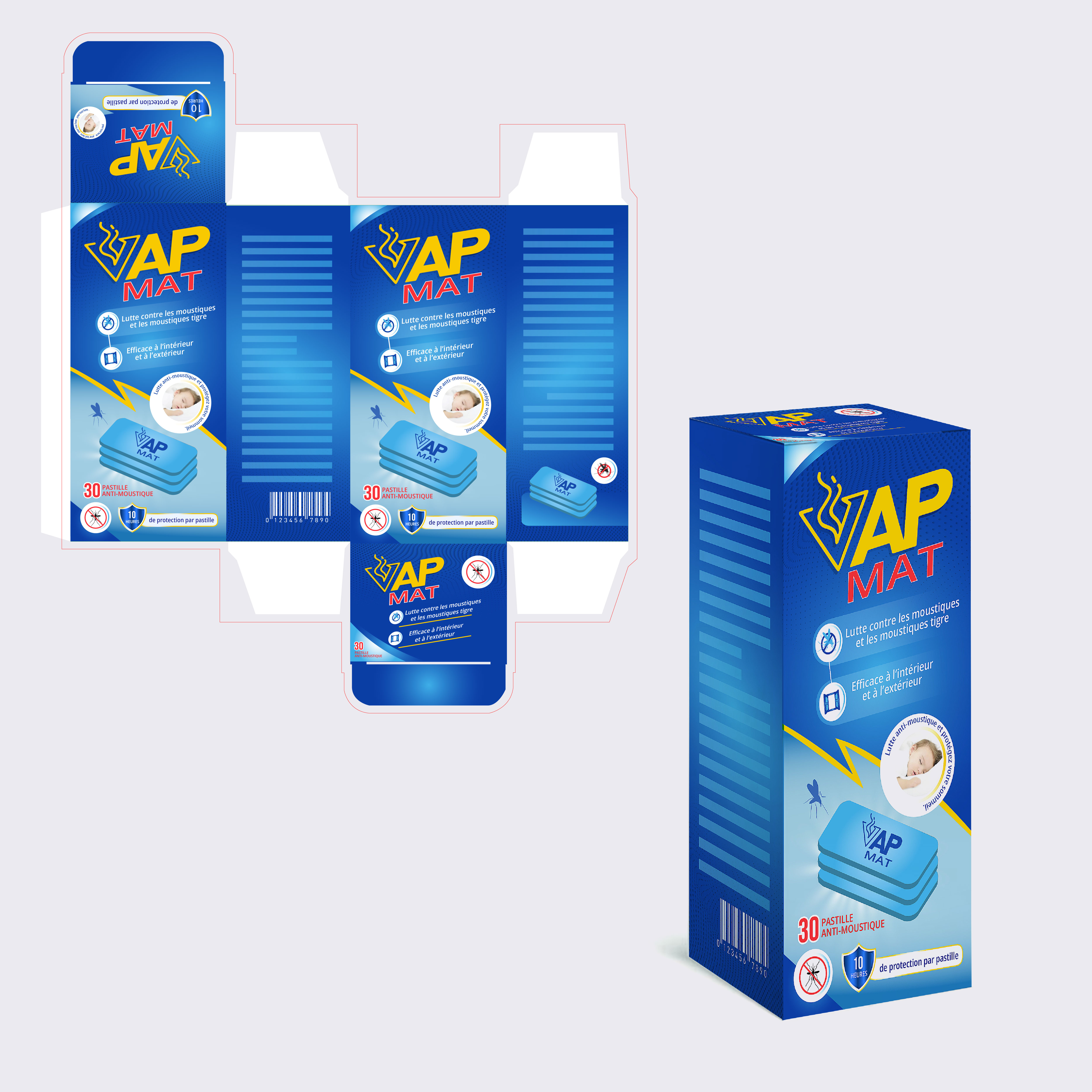 Diseño de Empaque por Nahom Shiferaw para VAP mat | Diseño #34649782