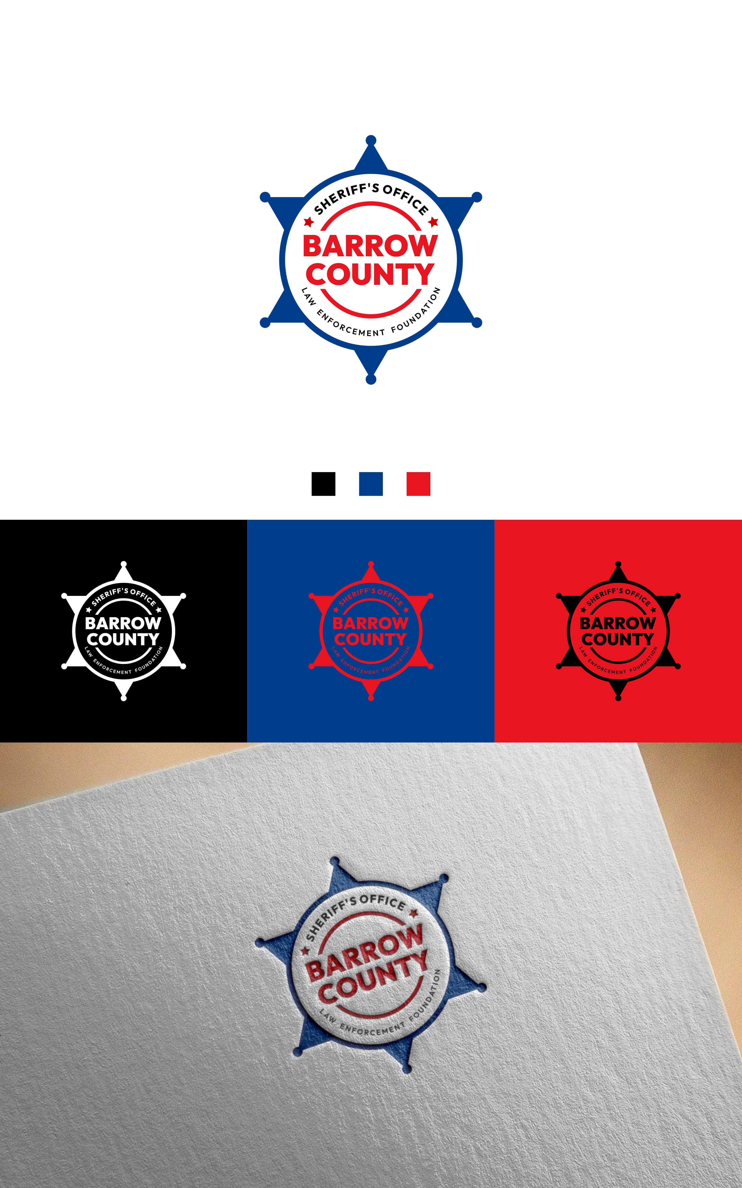 Logo Design by Dell_a.Design for Barrow County Sheriff's Office | Design #34603277