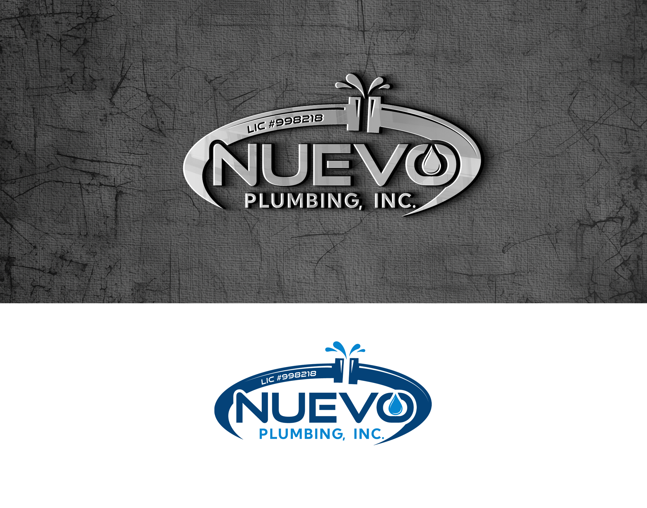 Design de Logo par Rickyy pour Nuevo Plumbing, Inc | Design #34613221