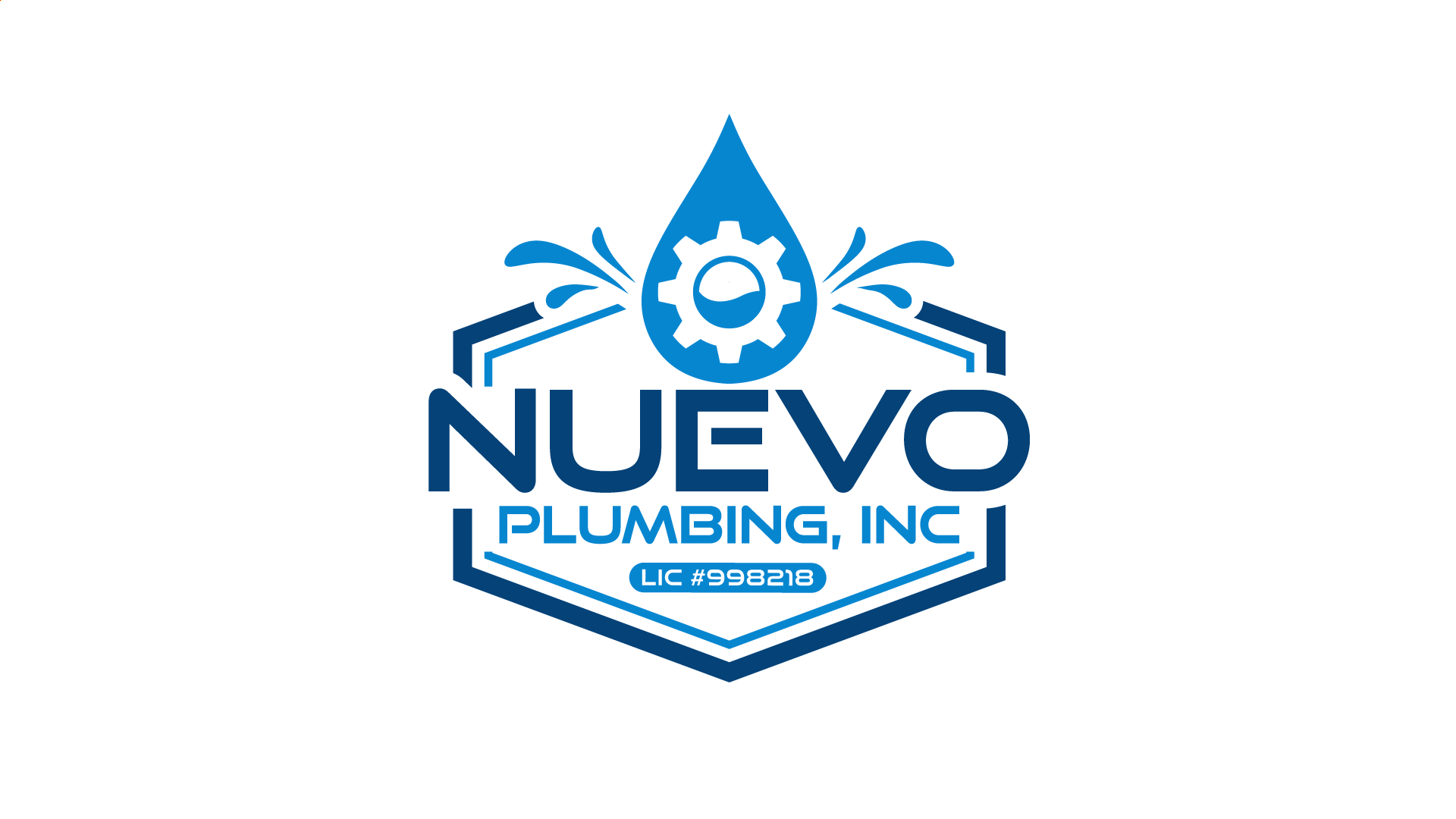 Design de Logo par Rickyy pour Nuevo Plumbing, Inc | Design #34613225