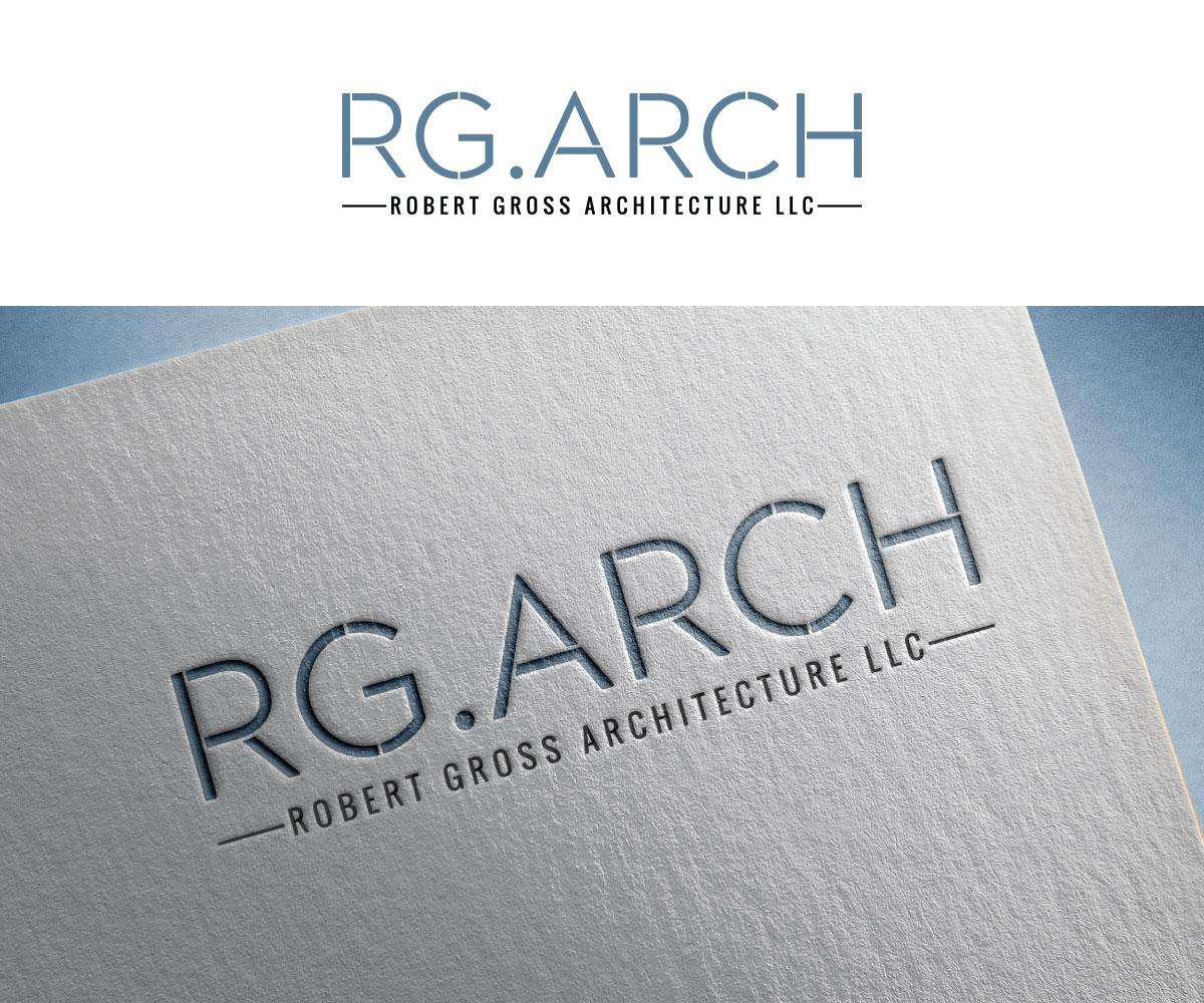 Logo Design by Luckey yaari for Robert Gross Architecture LLC | Design #34623239