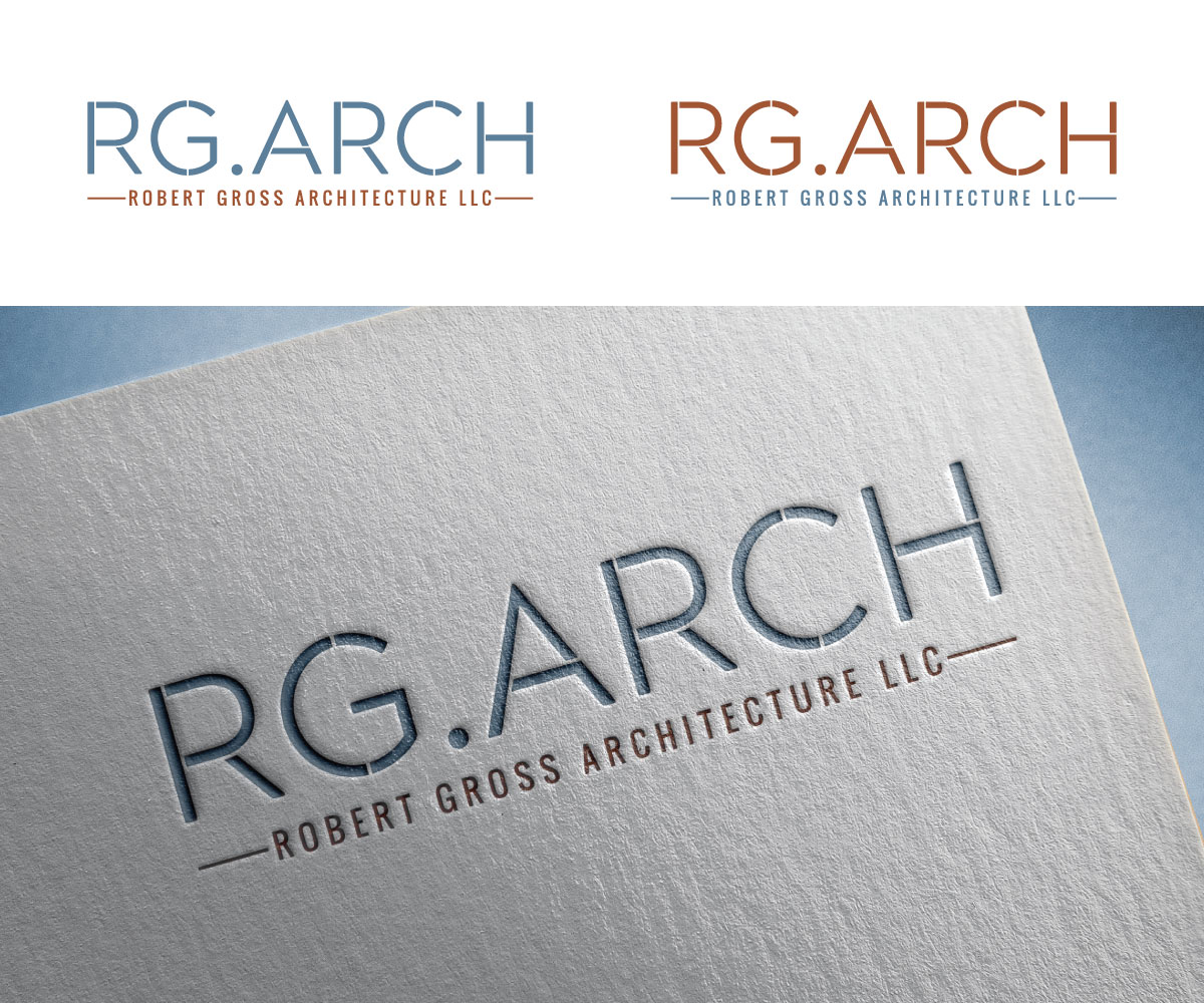 Logo Design by Luckey yaari for Robert Gross Architecture LLC | Design #34625825