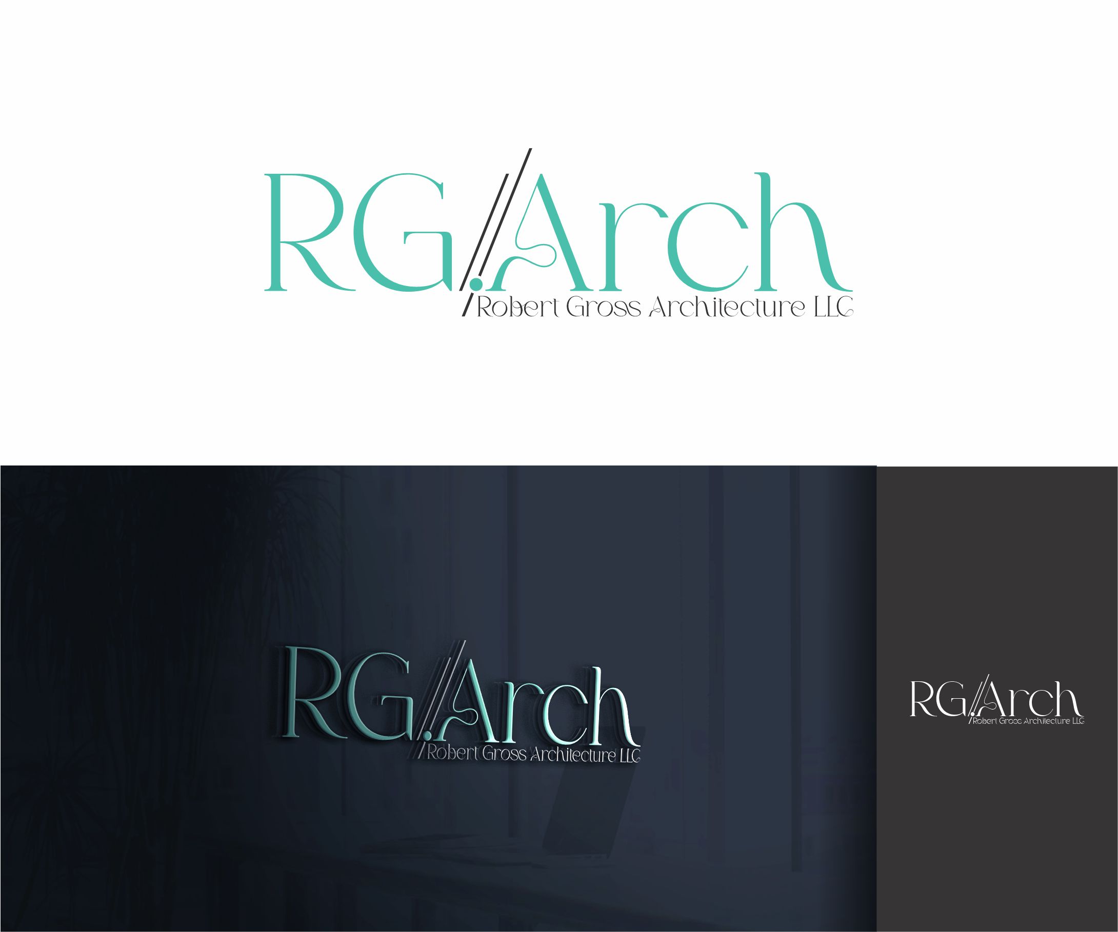 Logo Design by alkaline for Robert Gross Architecture LLC | Design #34611819