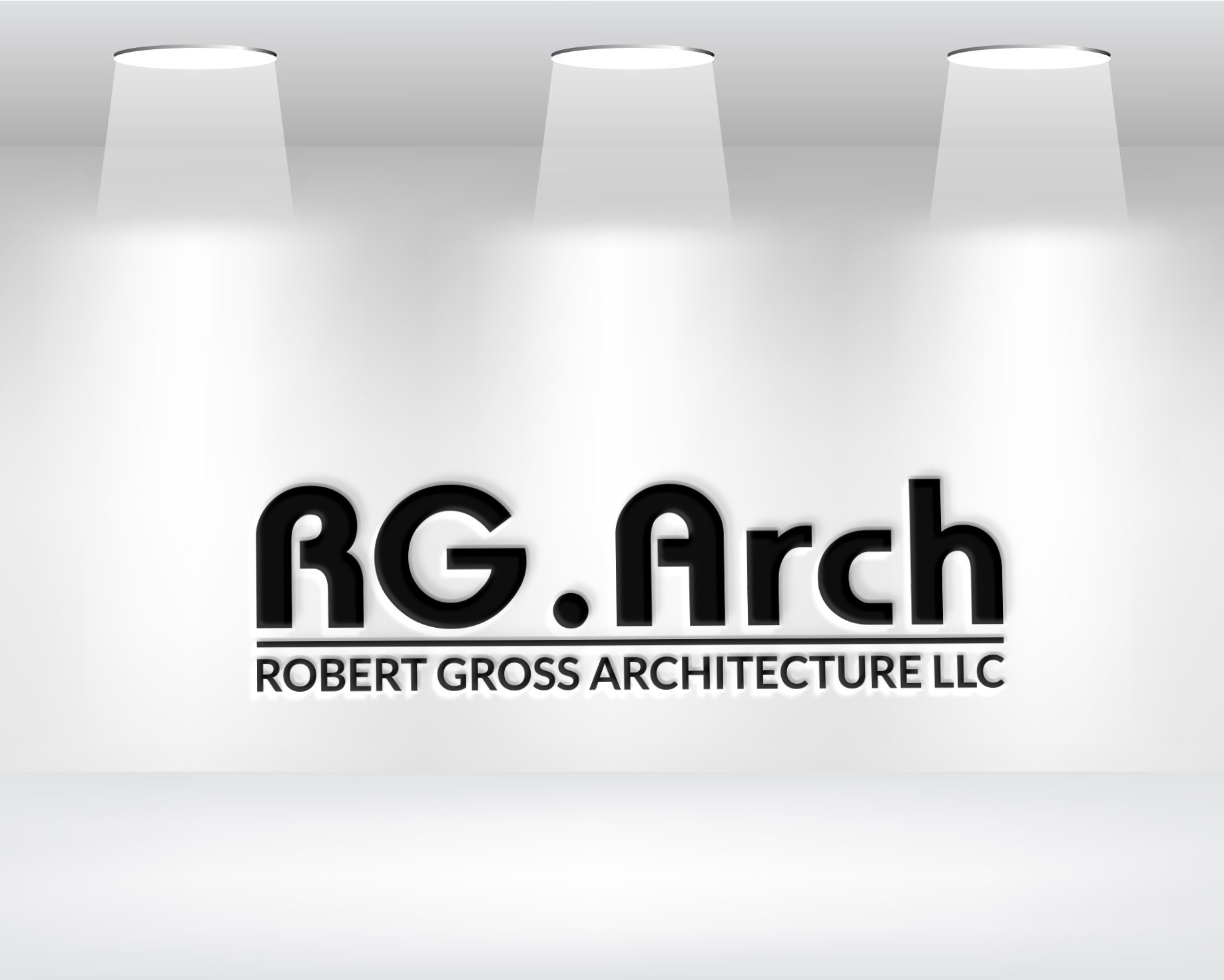 Logo Design by Daniel Khan for Robert Gross Architecture LLC | Design #34610849
