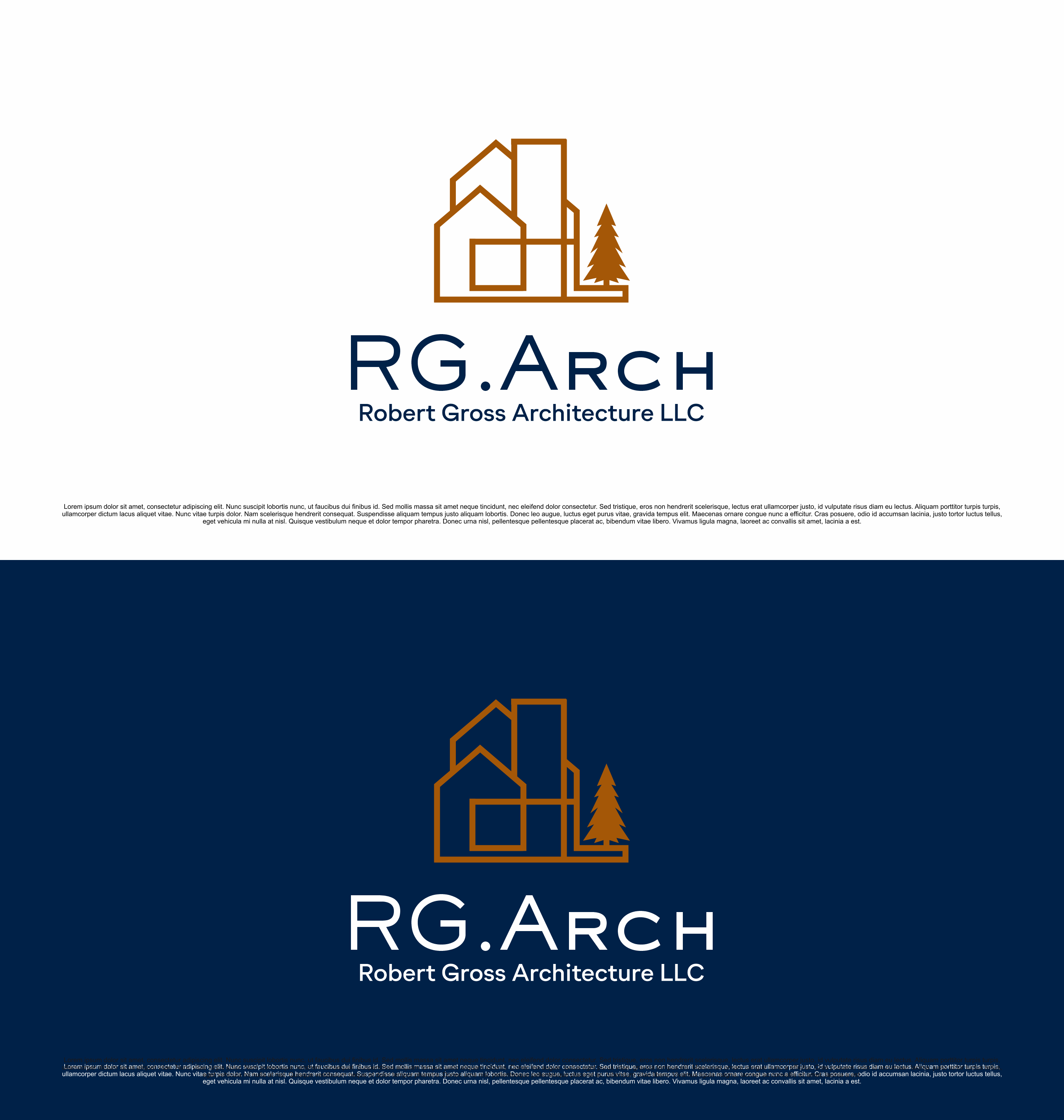Logo Design by saesean for Robert Gross Architecture LLC | Design #34622258