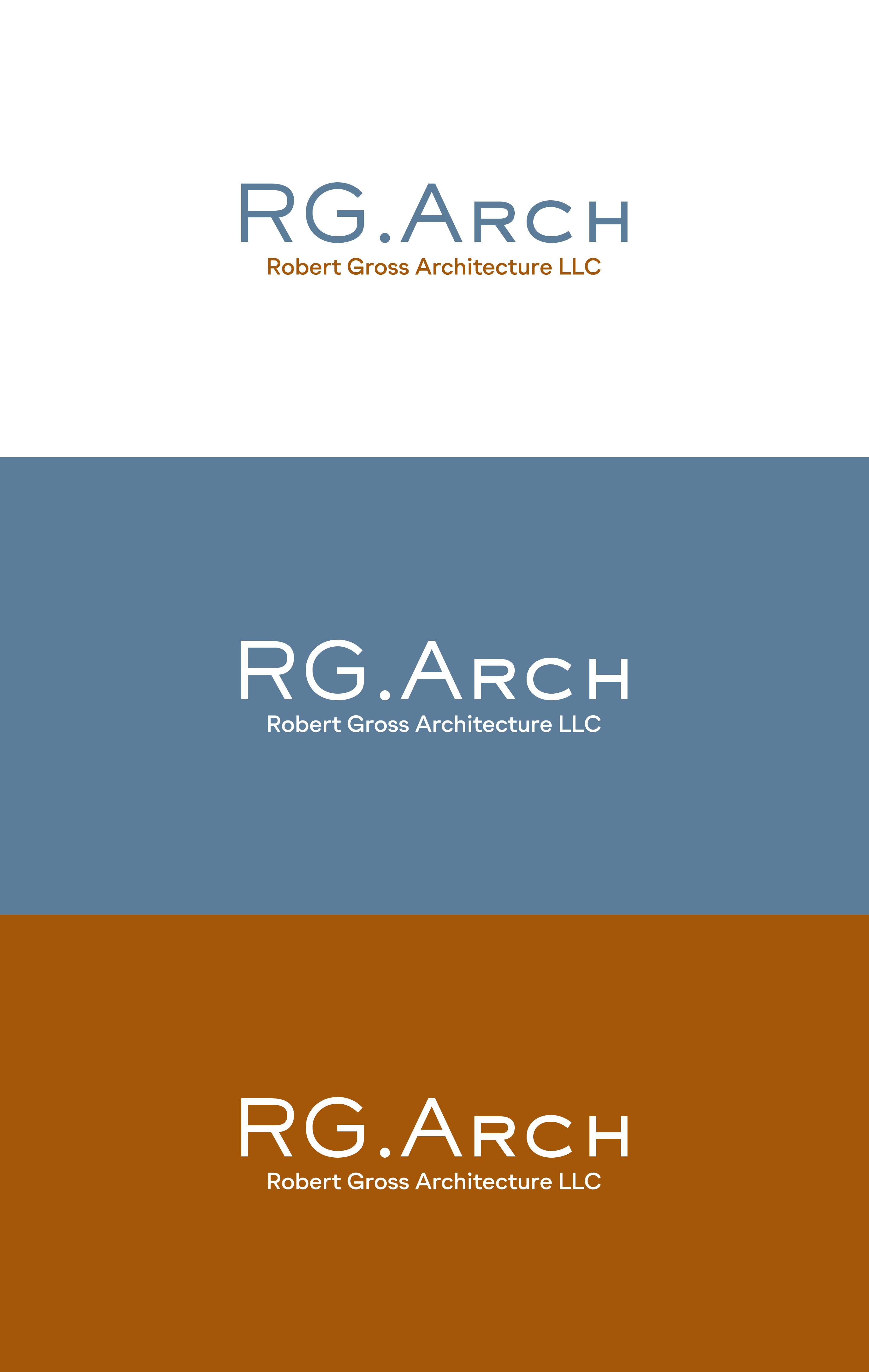 Logo Design by saesean for Robert Gross Architecture LLC | Design #34625244