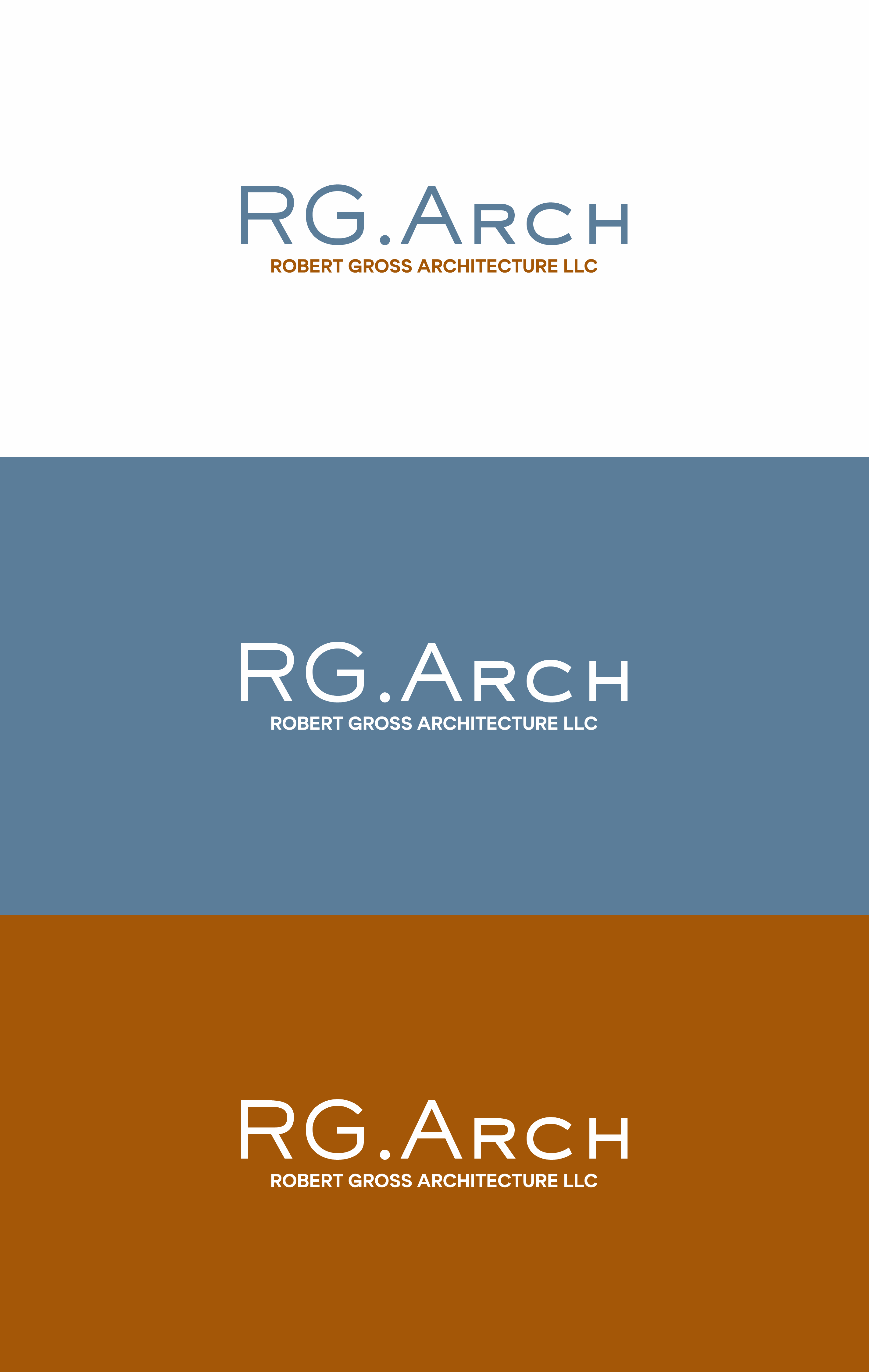 Logo Design by saesean for Robert Gross Architecture LLC | Design #34625262