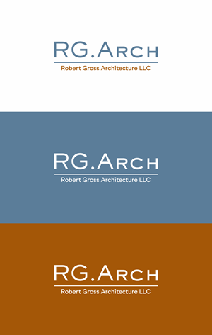Logo Design by saesean for Robert Gross Architecture LLC | Design: #34625415