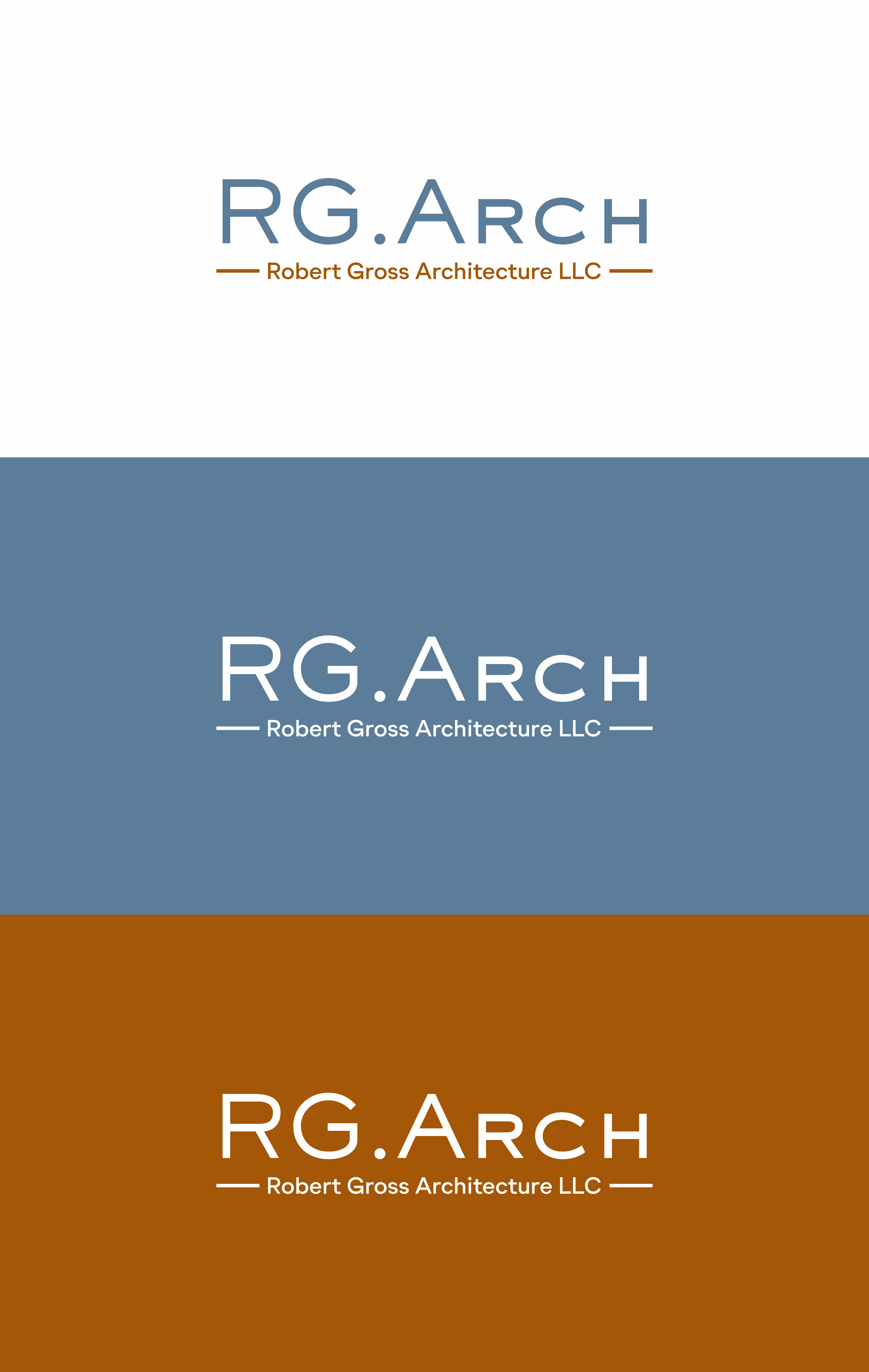 Logo Design by saesean for Robert Gross Architecture LLC | Design #34625440