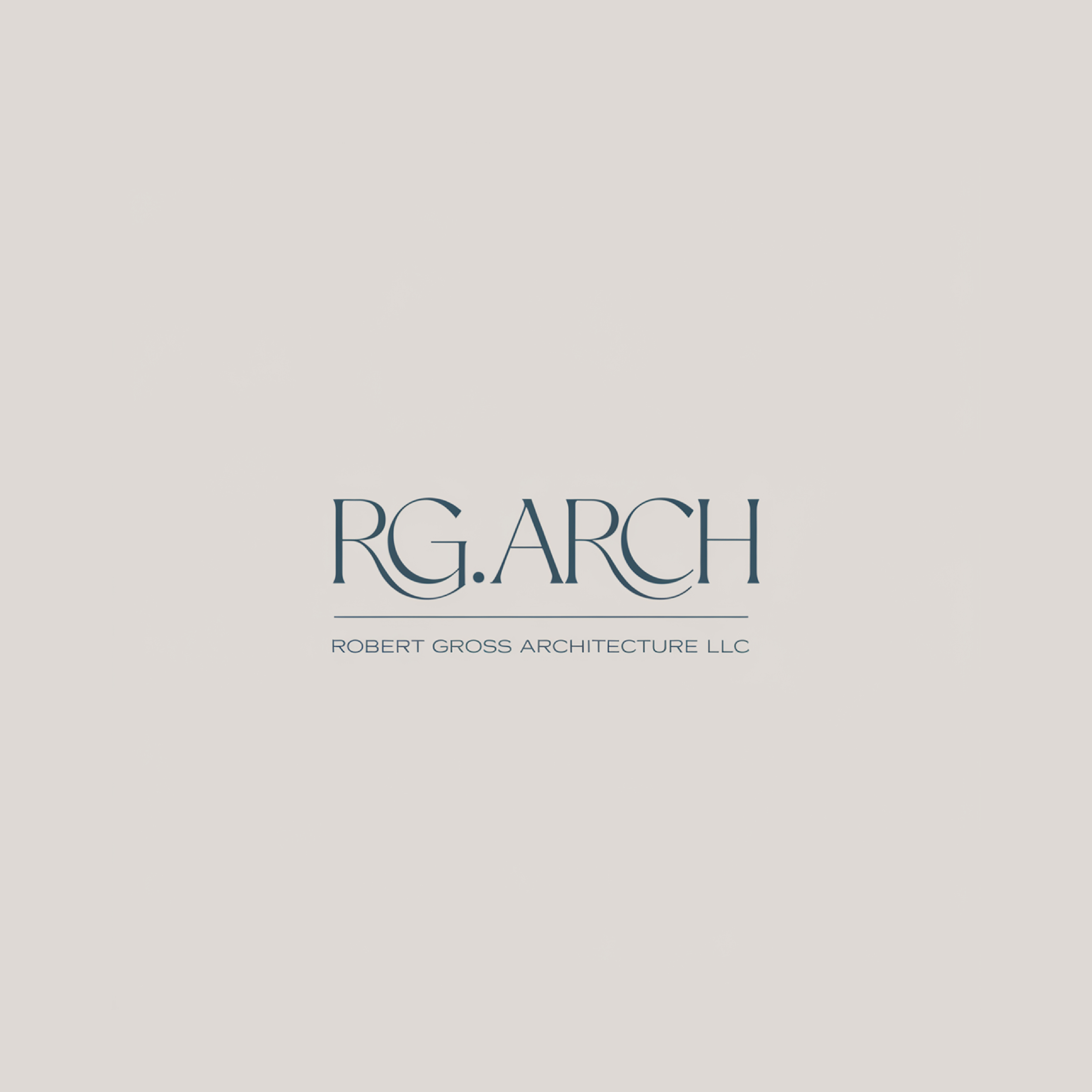 Logo Design by Shariqology for Robert Gross Architecture LLC | Design #34612026