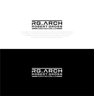 Logo Design by Barokahe guse for Robert Gross Architecture LLC | Design: #34629176