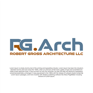 Logo Design by diego costa for Robert Gross Architecture LLC | Design: #34621590