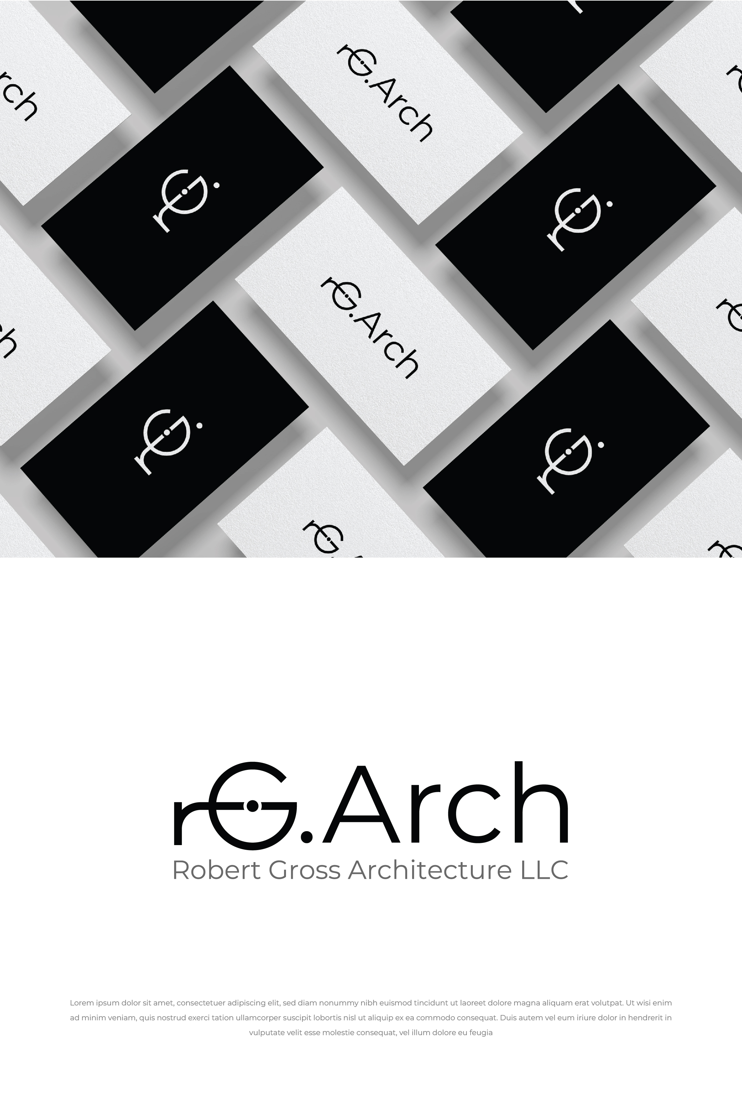 Logo Design by Emjey Designs for Robert Gross Architecture LLC | Design #34612096