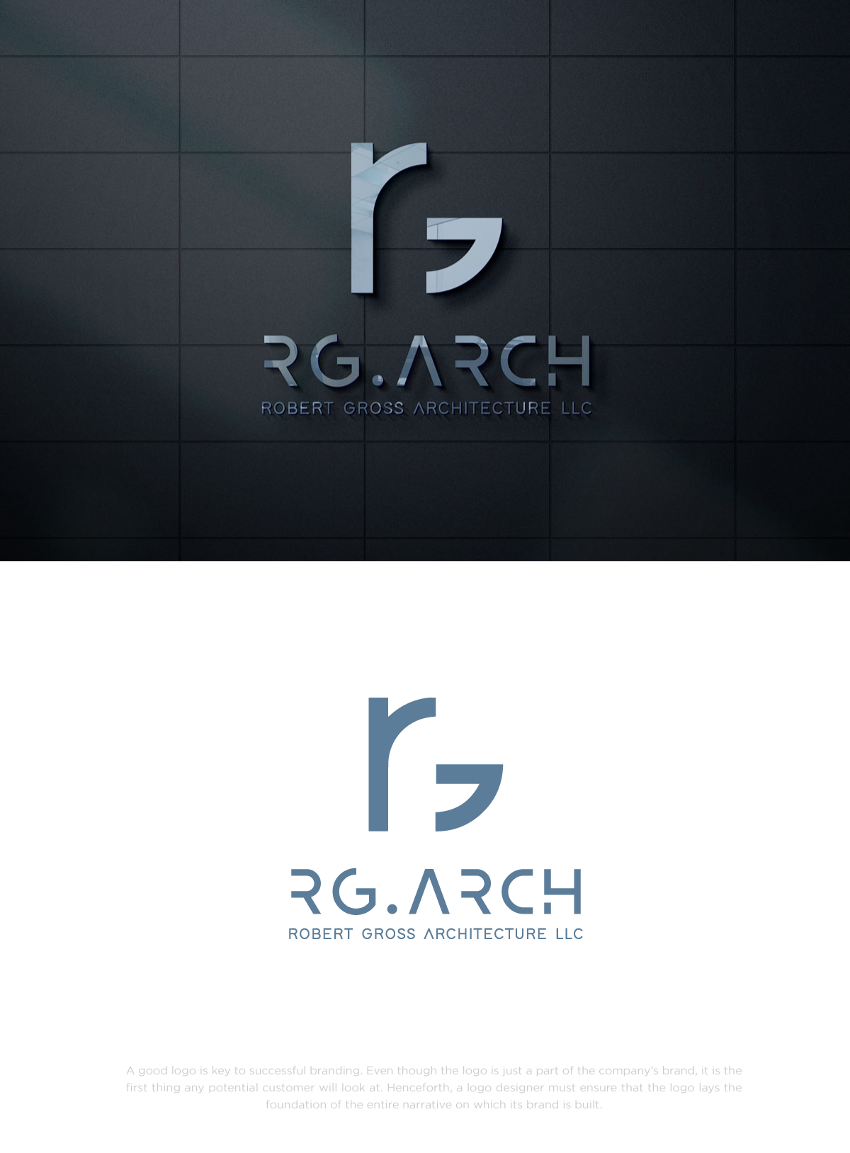 Logo Design by Abdul 20 for Robert Gross Architecture LLC | Design #34613457