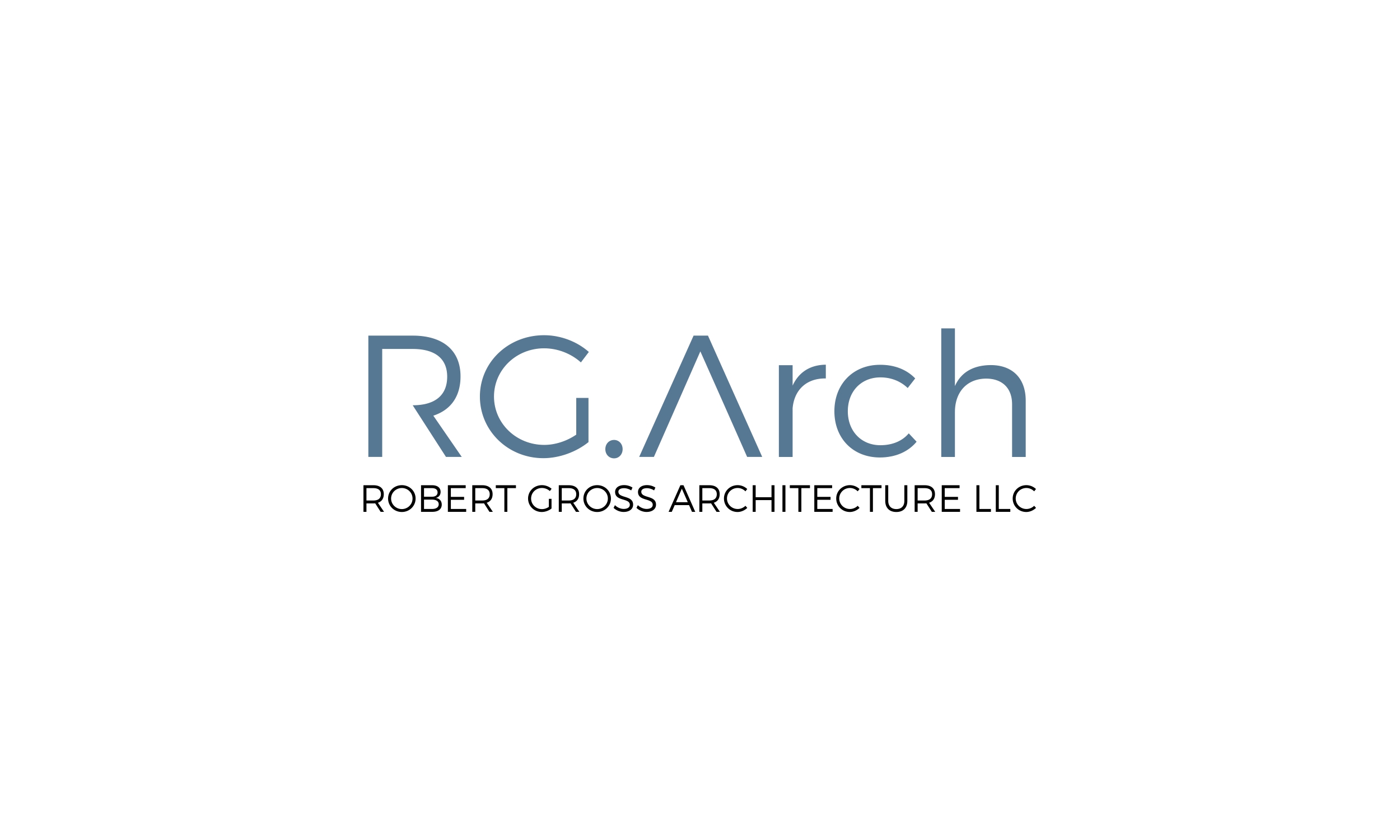 Logo Design by 92logo for Robert Gross Architecture LLC | Design #34611065