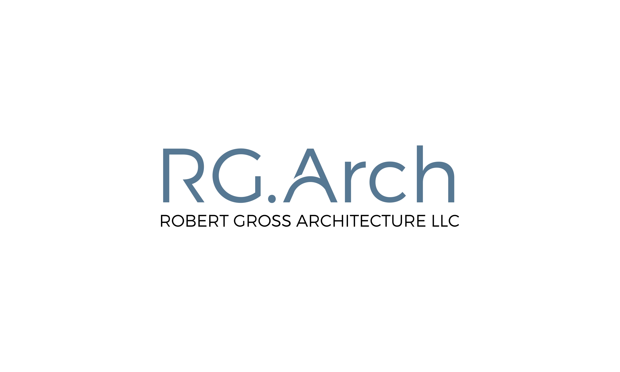 Logo Design by 92logo for Robert Gross Architecture LLC | Design #34611072