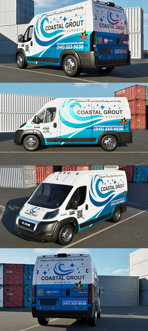 Car Wrap Design by VEDG for Coastal grout experts | Design: #34637720
