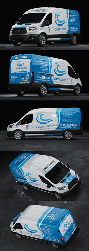 Car Wrap Design by Panji A. for Coastal grout experts | Design: #34653214