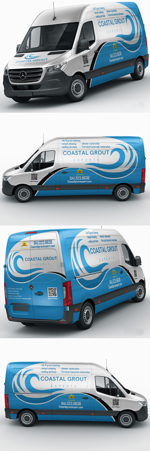Car Wrap Design by AZ_Studio for Coastal grout experts | Design: #34624510
