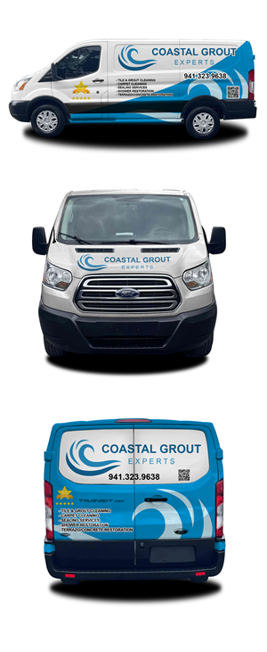 Car Wrap Design by Martin Prihatna for Coastal grout experts | Design #34645148