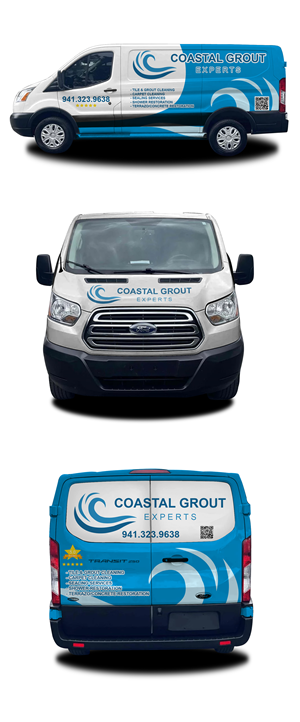 Diseño de Rotulación de Vehículo por Martin Prihatna para Coastal grout experts | Diseño: #34645663